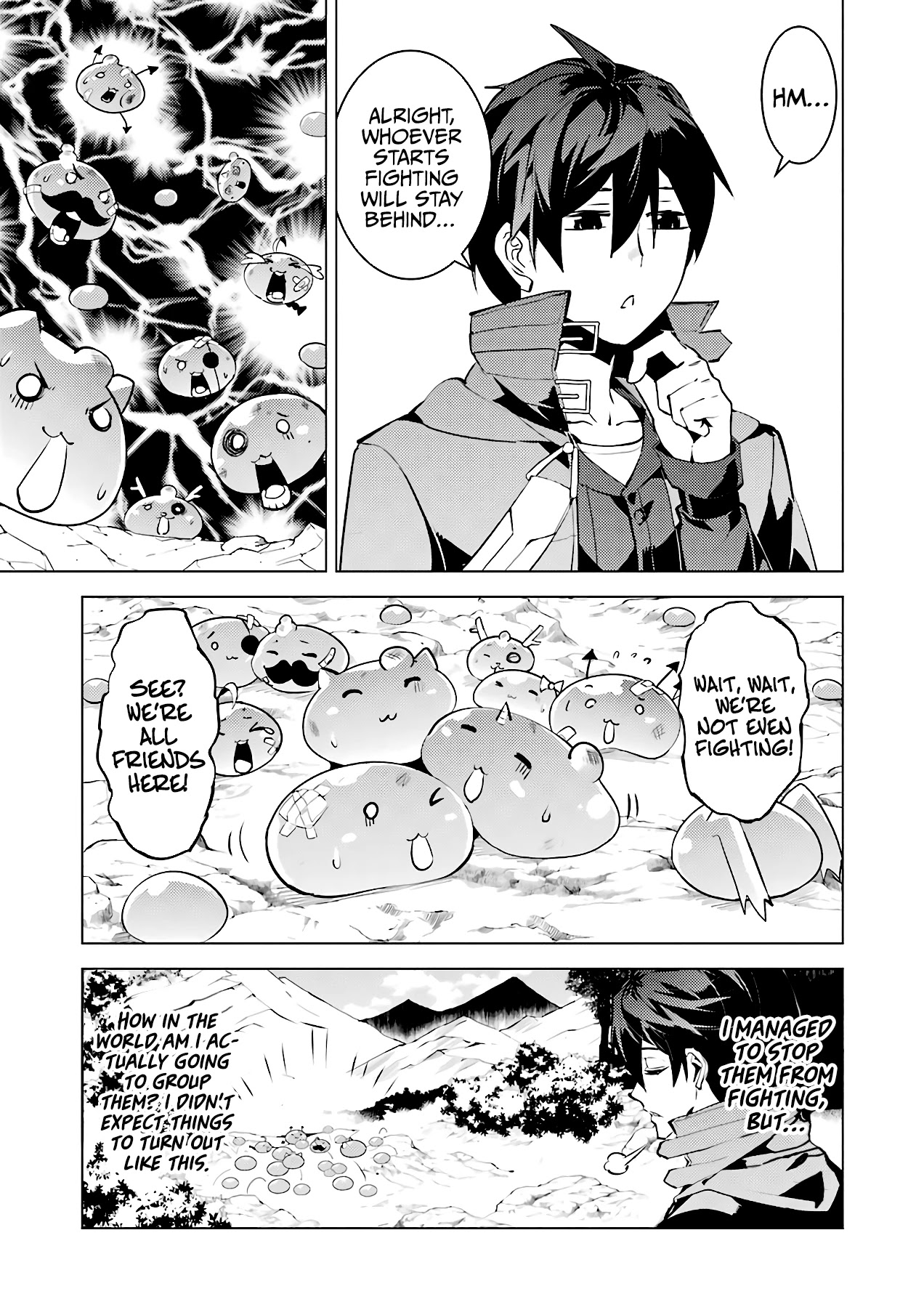 Tensei Kenja no Isekai Raifu ~Daini no Shokugyo wo Ete, Sekai Saikyou ni Narimashita~ Chapter 28 page 15 - Chapter 28: The Slimes’ gluttony came in handy.