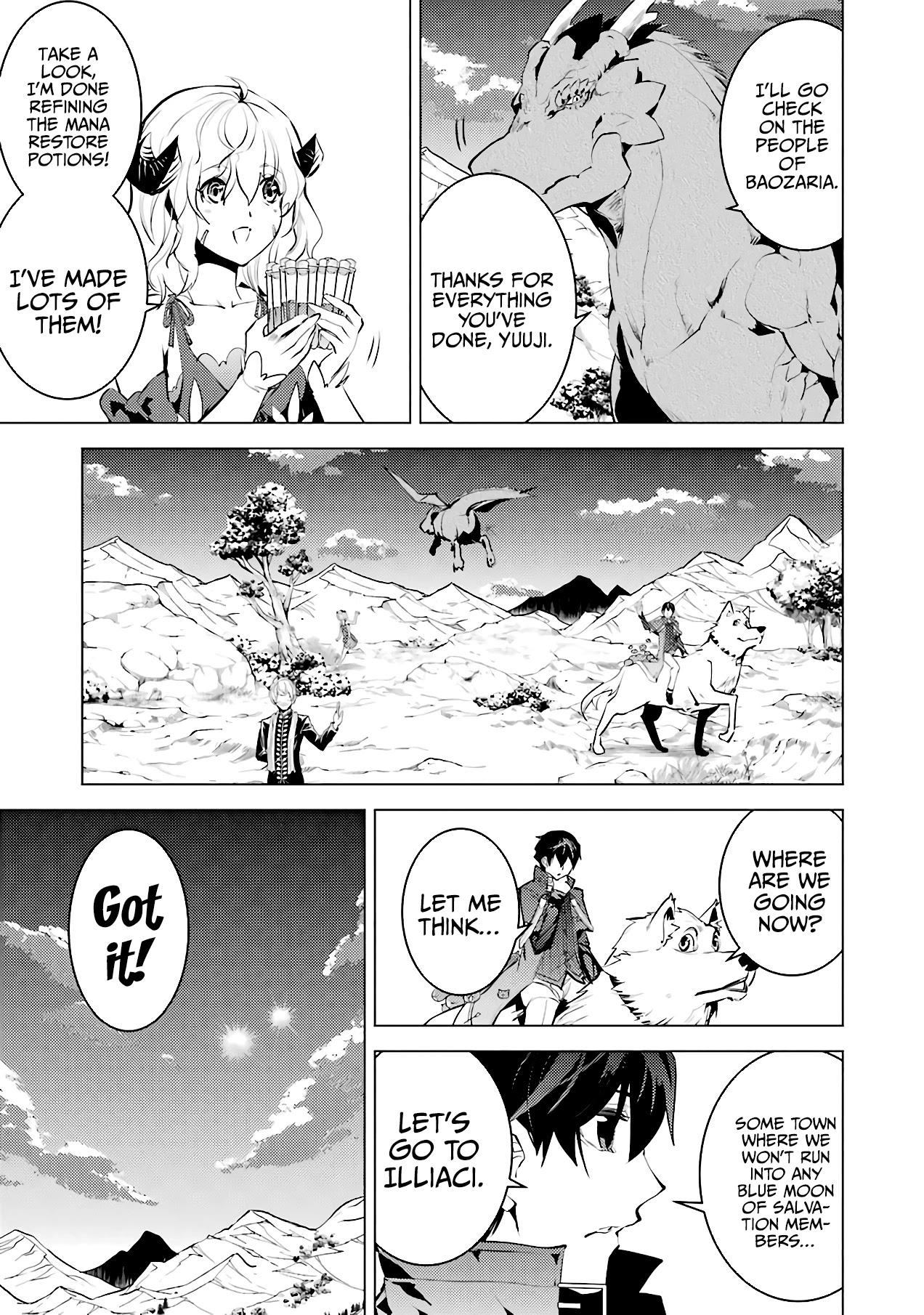 Tensei Kenja no Isekai Raifu ~Daini no Shokugyo wo Ete, Sekai Saikyou ni Narimashita~ Chapter 28 page 21 - Chapter 28: The Slimes’ gluttony came in handy.