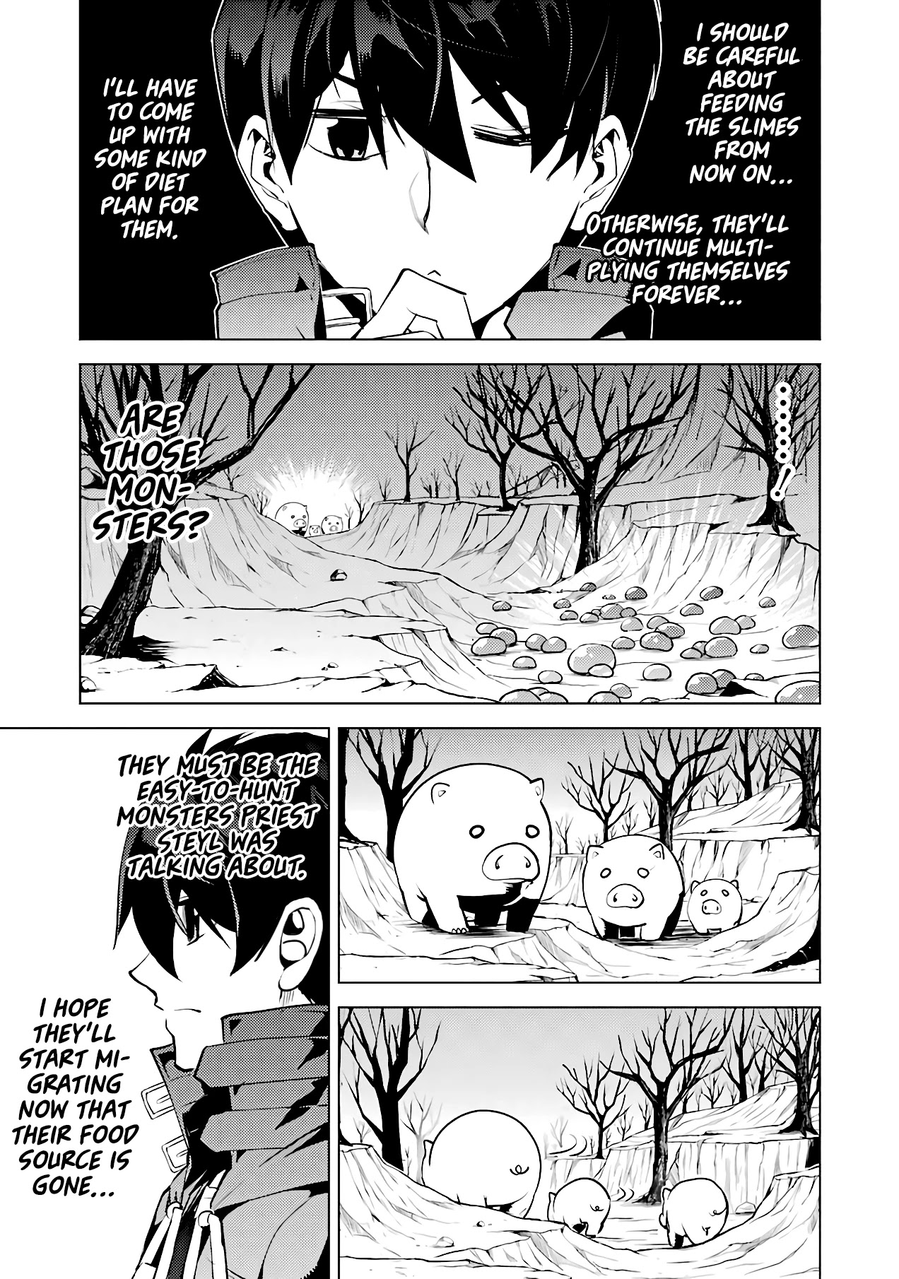 Tensei Kenja no Isekai Raifu ~Daini no Shokugyo wo Ete, Sekai Saikyou ni Narimashita~ Chapter 28 page 29 - Chapter 28: The Slimes’ gluttony came in handy.