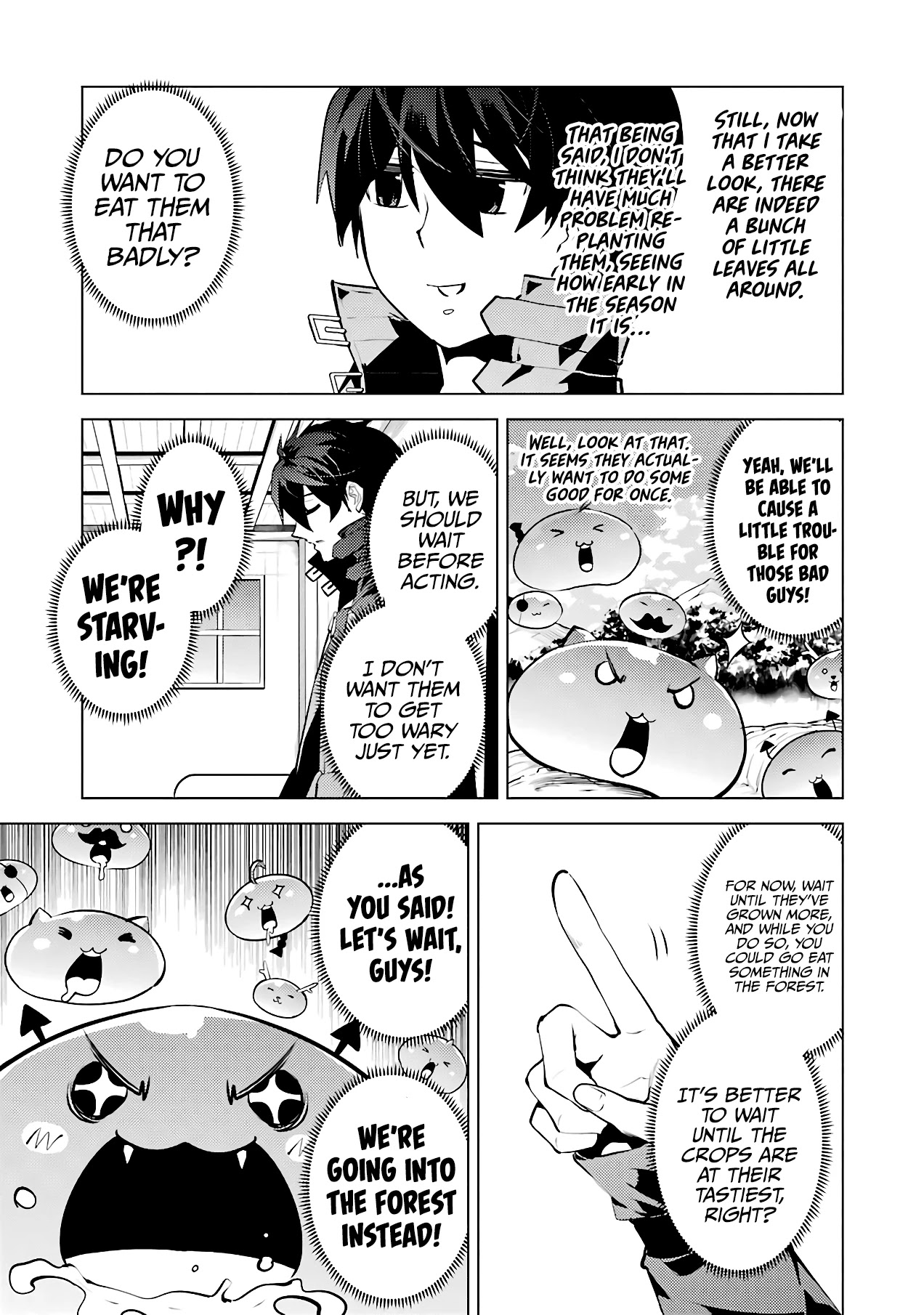 Tensei Kenja no Isekai Raifu ~Daini no Shokugyo wo Ete, Sekai Saikyou ni Narimashita~ Chapter 28 page 43 - Chapter 28: The Slimes’ gluttony came in handy.