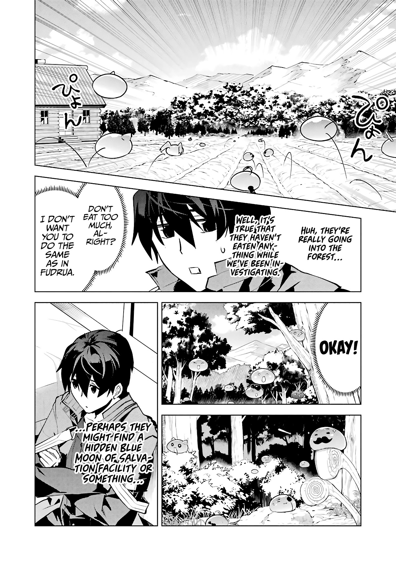Tensei Kenja no Isekai Raifu ~Daini no Shokugyo wo Ete, Sekai Saikyou ni Narimashita~ Chapter 28 page 44 - Chapter 28: The Slimes’ gluttony came in handy.