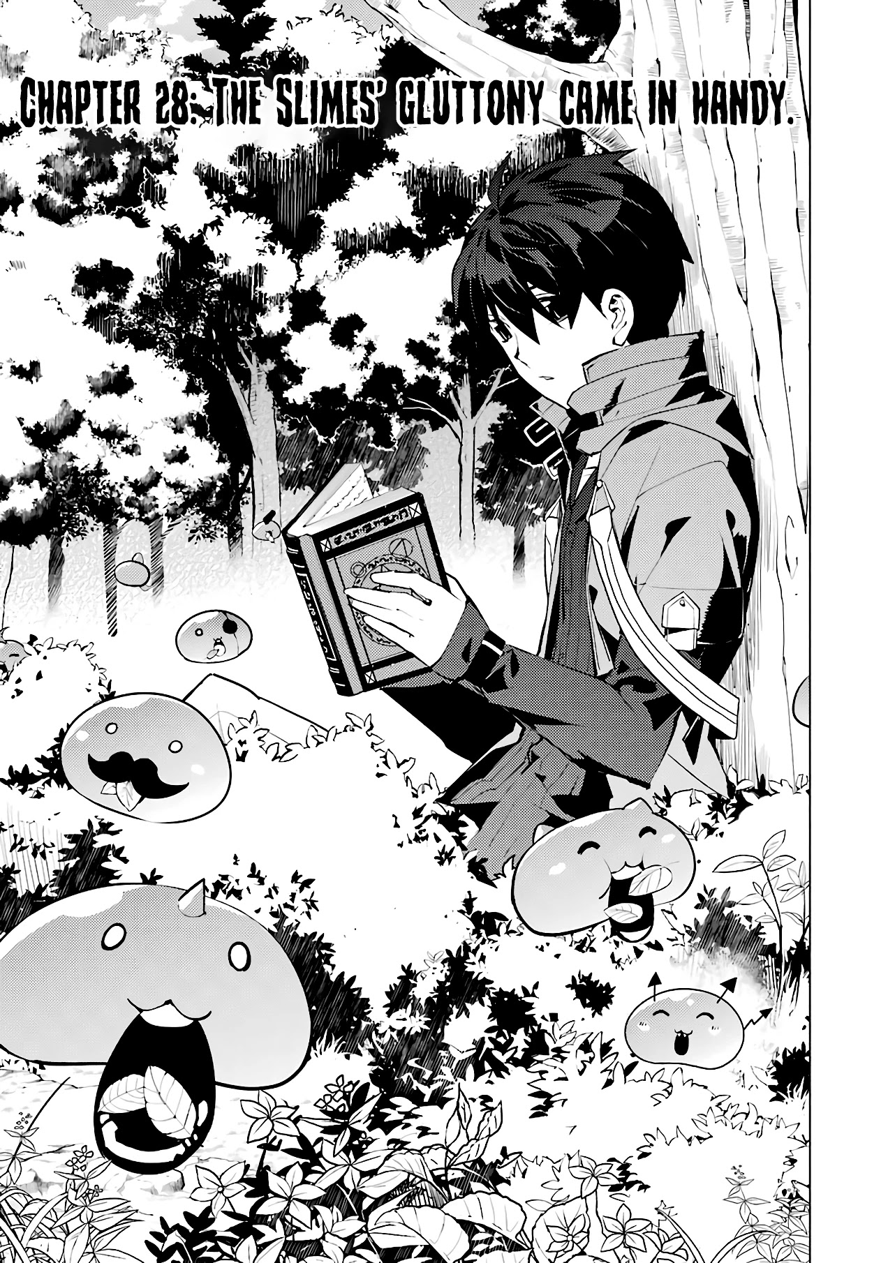 Tensei Kenja no Isekai Raifu ~Daini no Shokugyo wo Ete, Sekai Saikyou ni Narimashita~ Chapter 28 page 5 - Chapter 28: The Slimes’ gluttony came in handy.