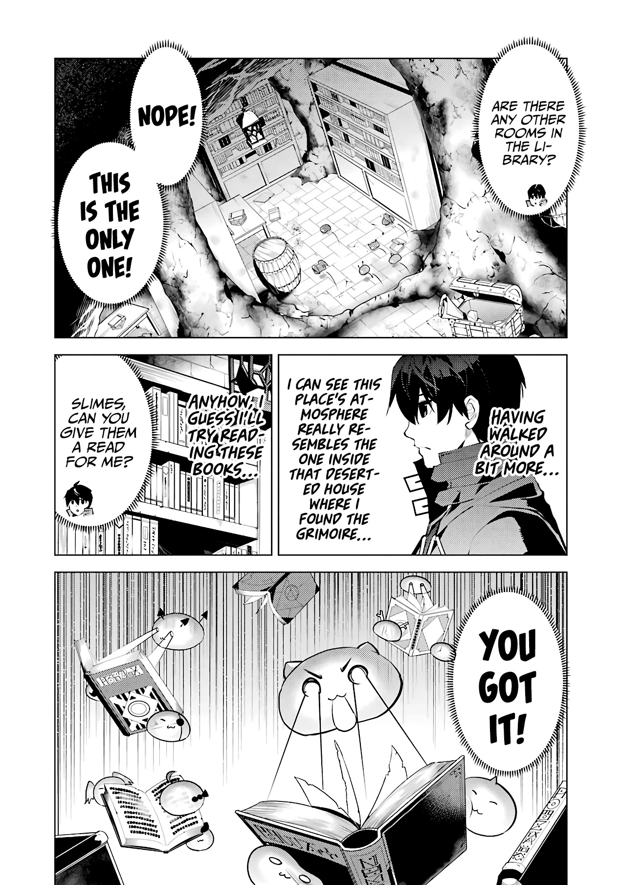 Tensei Kenja no Isekai Raifu ~Daini no Shokugyo wo Ete, Sekai Saikyou ni Narimashita~ Chapter 28 page 51 - Chapter 28: The Slimes’ gluttony came in handy.
