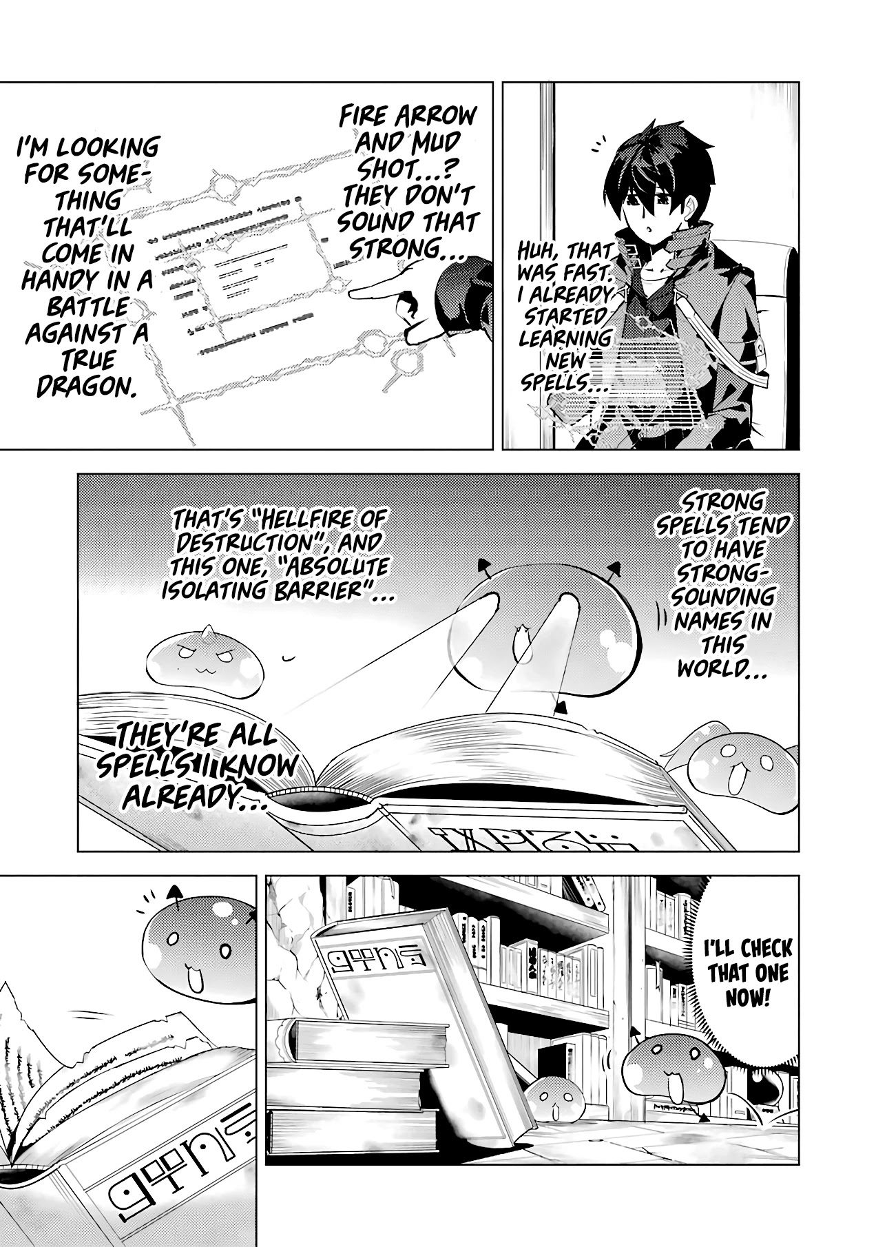 Tensei Kenja no Isekai Raifu ~Daini no Shokugyo wo Ete, Sekai Saikyou ni Narimashita~ Chapter 28 page 52 - Chapter 28: The Slimes’ gluttony came in handy.