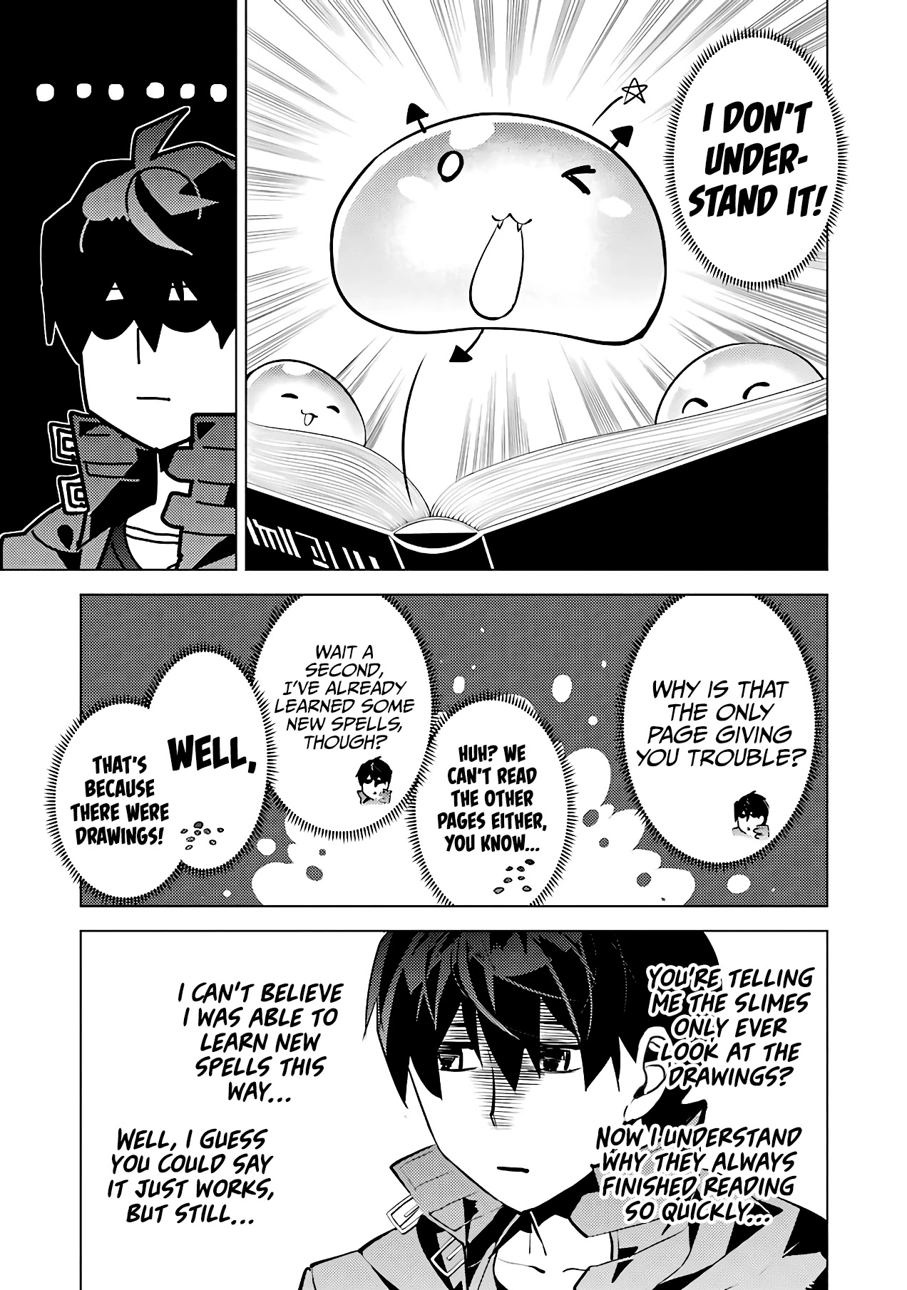 Tensei Kenja no Isekai Raifu ~Daini no Shokugyo wo Ete, Sekai Saikyou ni Narimashita~ Chapter 28 page 54 - Chapter 28: The Slimes’ gluttony came in handy.