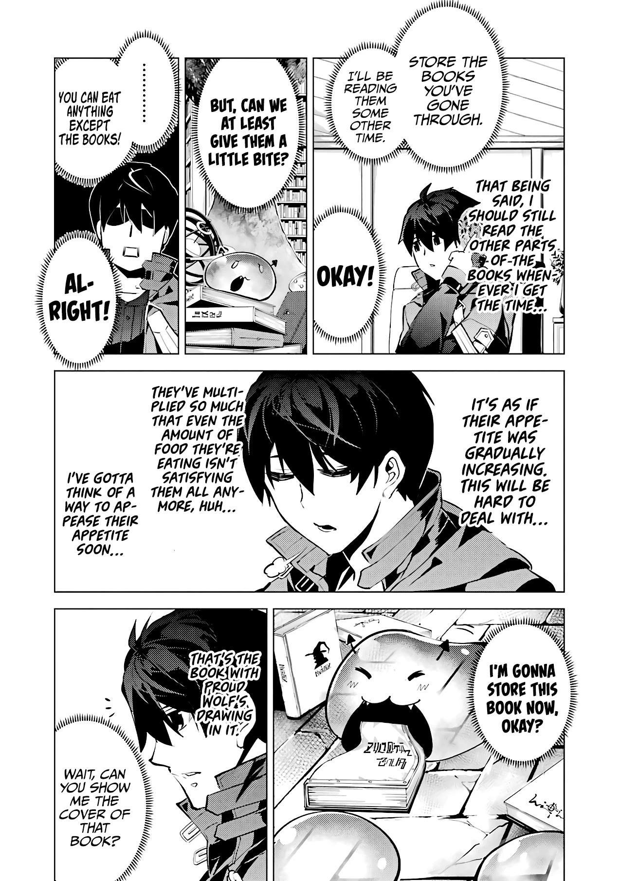 Tensei Kenja no Isekai Raifu ~Daini no Shokugyo wo Ete, Sekai Saikyou ni Narimashita~ Chapter 28 page 55 - Chapter 28: The Slimes’ gluttony came in handy.