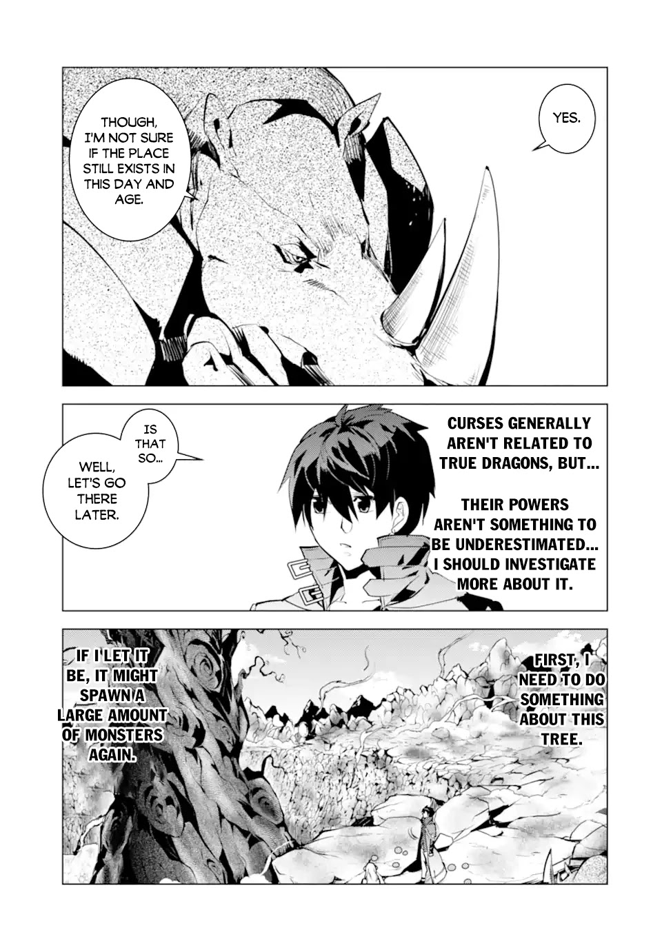 Tensei Kenja no Isekai Raifu ~Daini no Shokugyo wo Ete, Sekai Saikyou ni Narimashita~ Chapter 45.1 page 18 - Chapter 45.1: The Cursed Tree