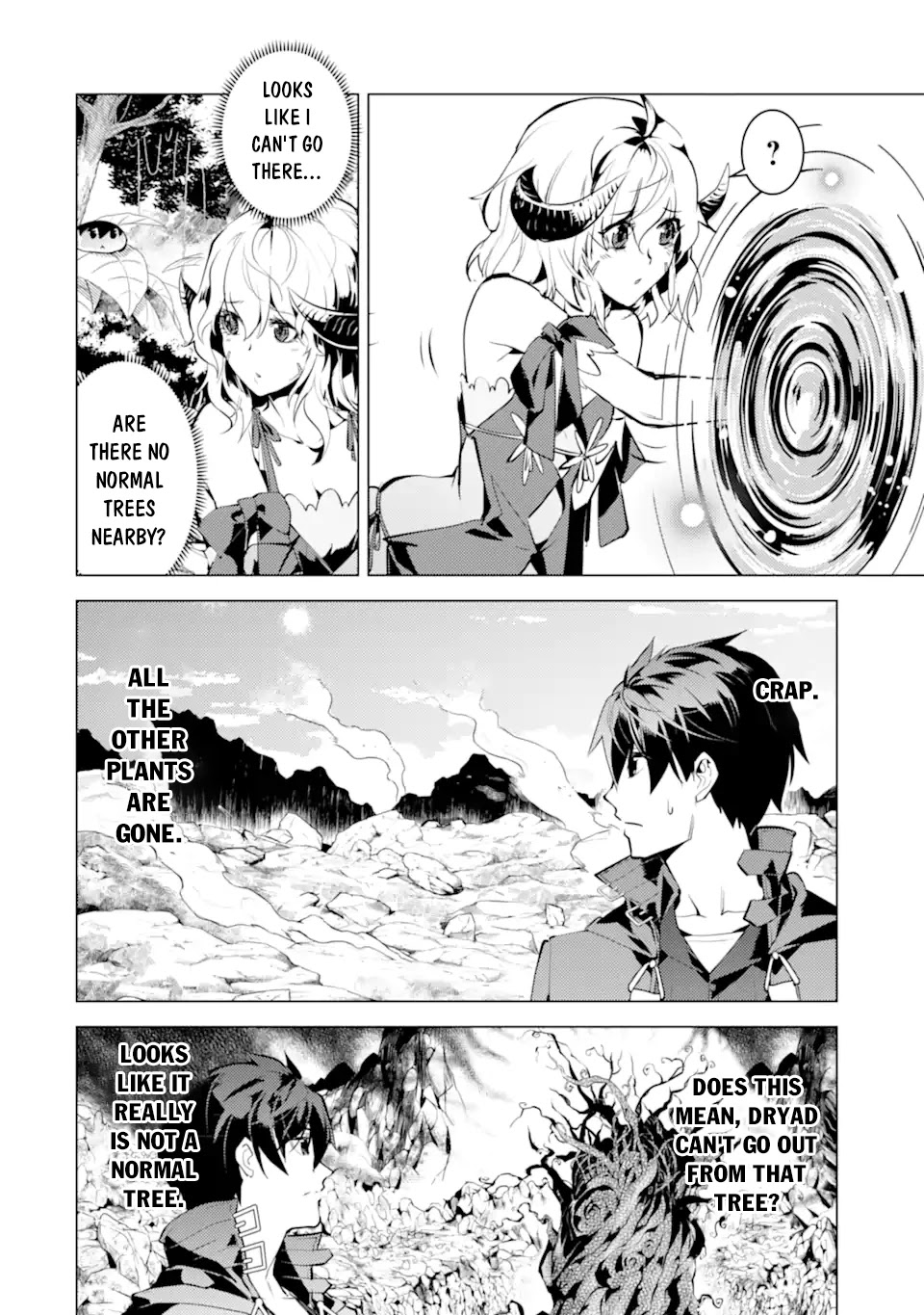 Tensei Kenja no Isekai Raifu ~Daini no Shokugyo wo Ete, Sekai Saikyou ni Narimashita~ Chapter 45.1 page 3 - Chapter 45.1: The Cursed Tree