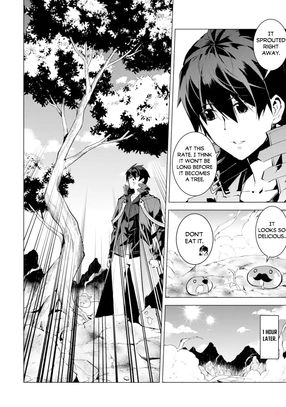 Tensei Kenja no Isekai Raifu ~Daini no Shokugyo wo Ete, Sekai Saikyou ni Narimashita~ Chapter 45.1 page 9 - Chapter 45.1: The Cursed Tree