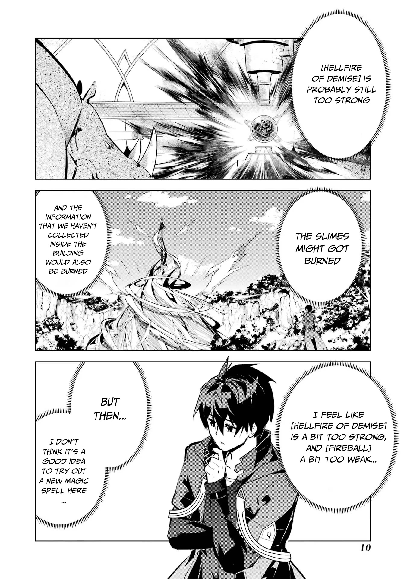 Tensei Kenja no Isekai Raifu ~Daini no Shokugyo wo Ete, Sekai Saikyou ni Narimashita~ Chapter 52.1 page 10 - Chapter 52.1: The Defense System was Very Dangerous