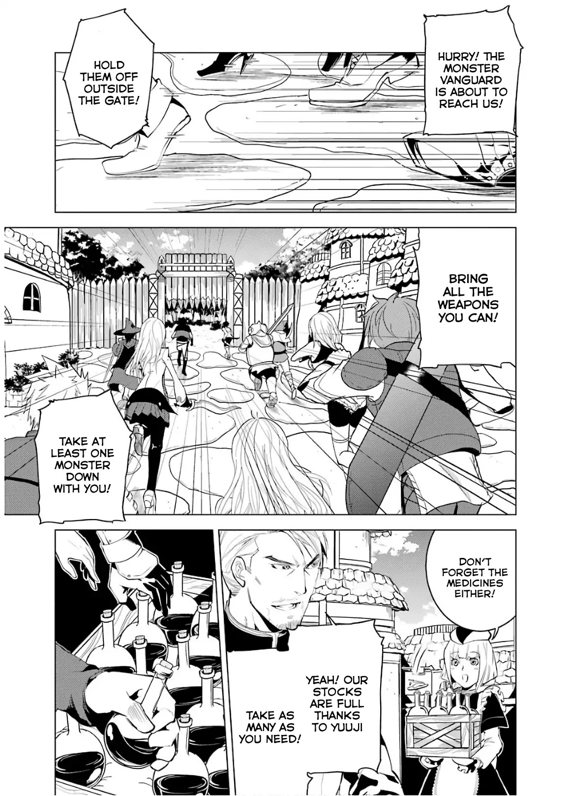 Tensei Kenja no Isekai Raifu ~Daini no Shokugyo wo Ete, Sekai Saikyou ni Narimashita~ Chapter 6 page 43 - Chapter 6: Danger Was Closing on the Town