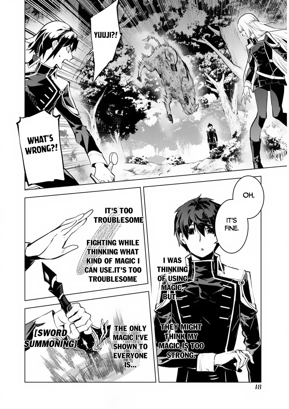 Tensei Kenja no Isekai Raifu ~Daini no Shokugyo wo Ete, Sekai Saikyou ni Narimashita~ Chapter 61 page 46 - Chapter 61