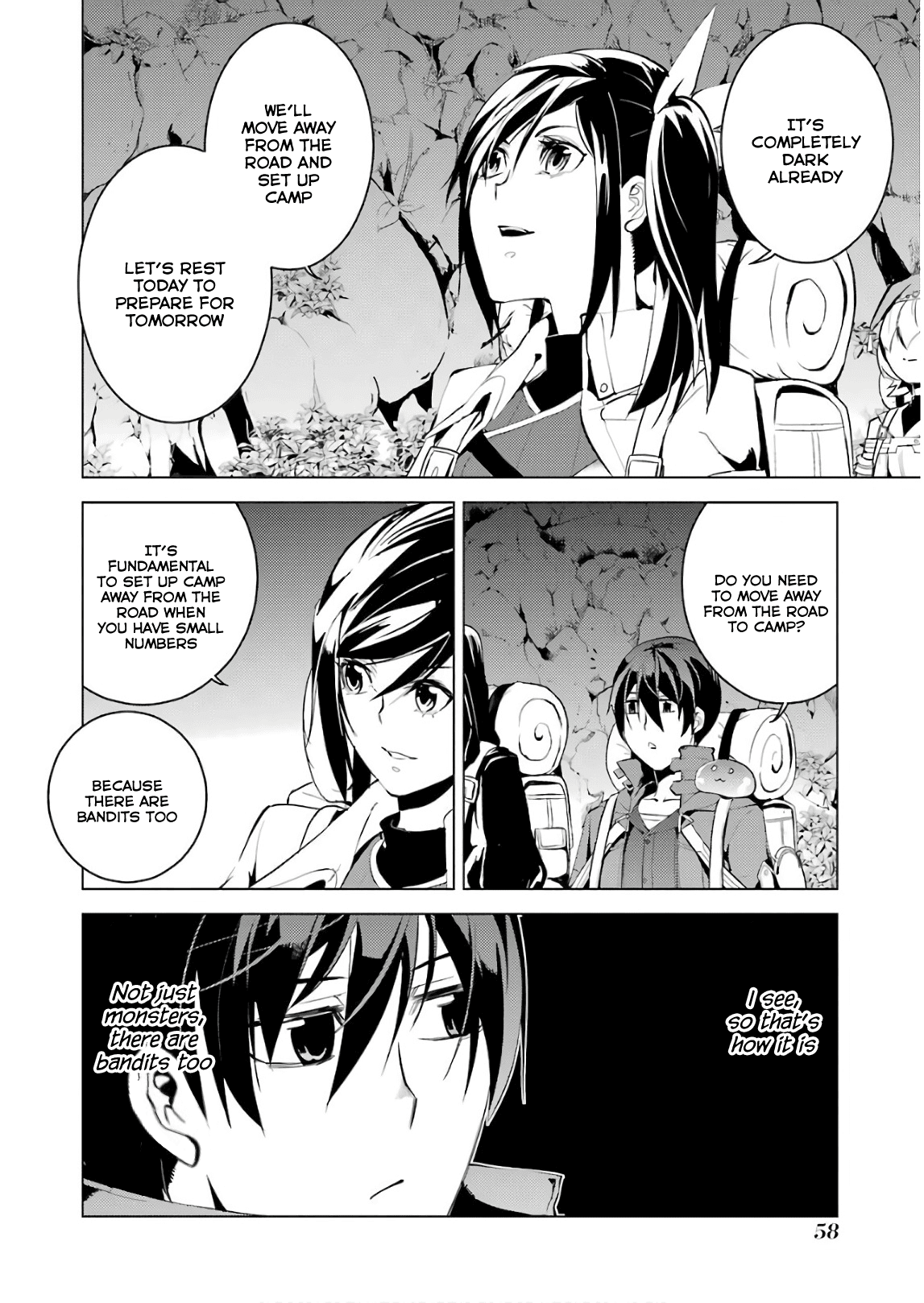 Tensei Kenja no Isekai Raifu ~Daini no Shokugyo wo Ete, Sekai Saikyou ni Narimashita~ Chapter 7 page 58 - Chapter 7: I Went on a Journey