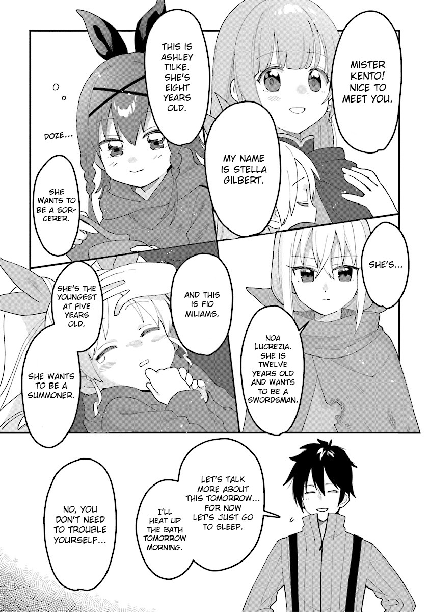 Tensei Kenja wa Musume to Kurasu Chapter 1.2 page 8 - Chapter 1.2: (part three)