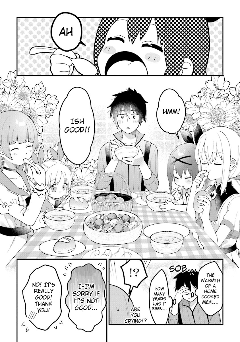 Tensei Kenja wa Musume to Kurasu Chapter 2.1 page 11 - Chapter 2.1: (part two)