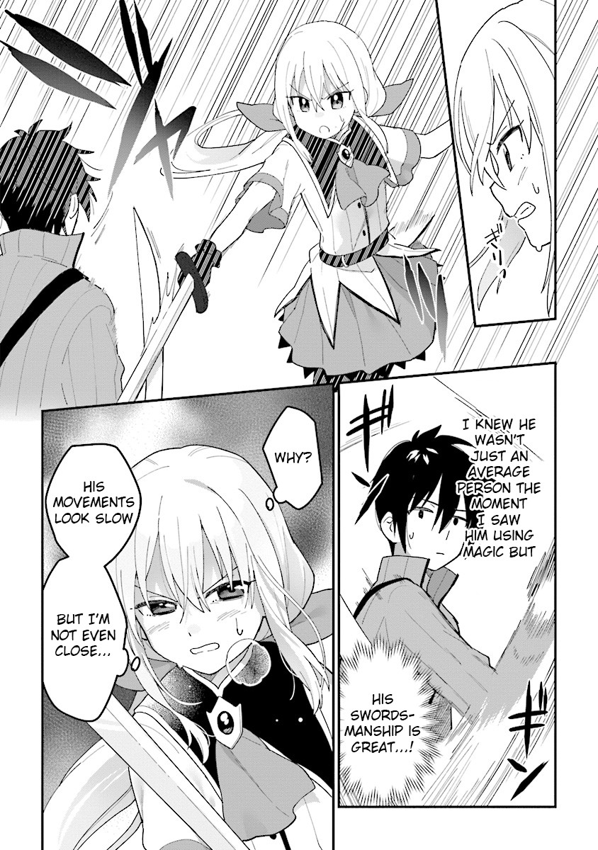 Tensei Kenja wa Musume to Kurasu Chapter 2.1 page 4 - Chapter 2.1: (part two)