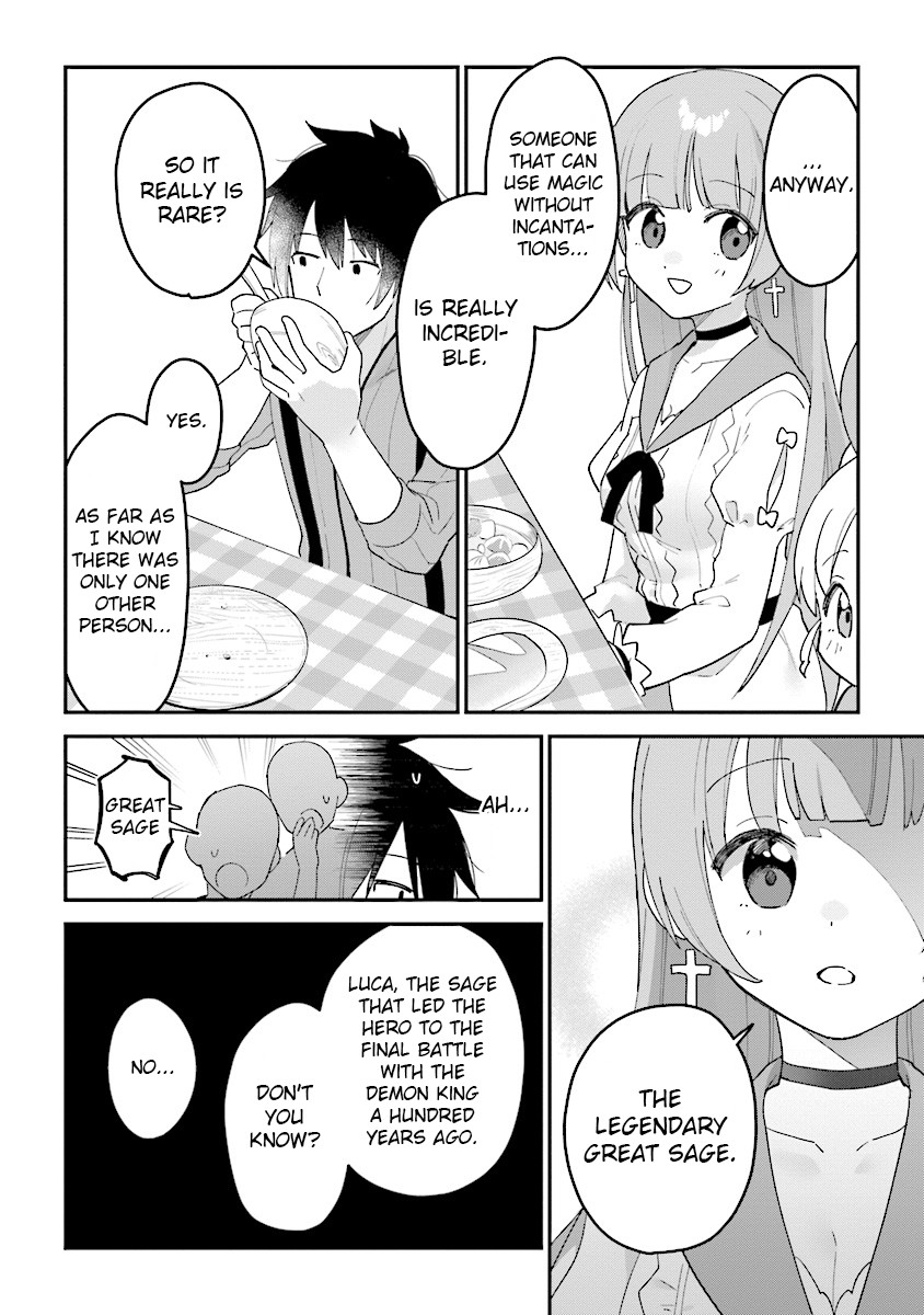 Tensei Kenja wa Musume to Kurasu Chapter 2.2 page 5 - Chapter 2.2: (part three)