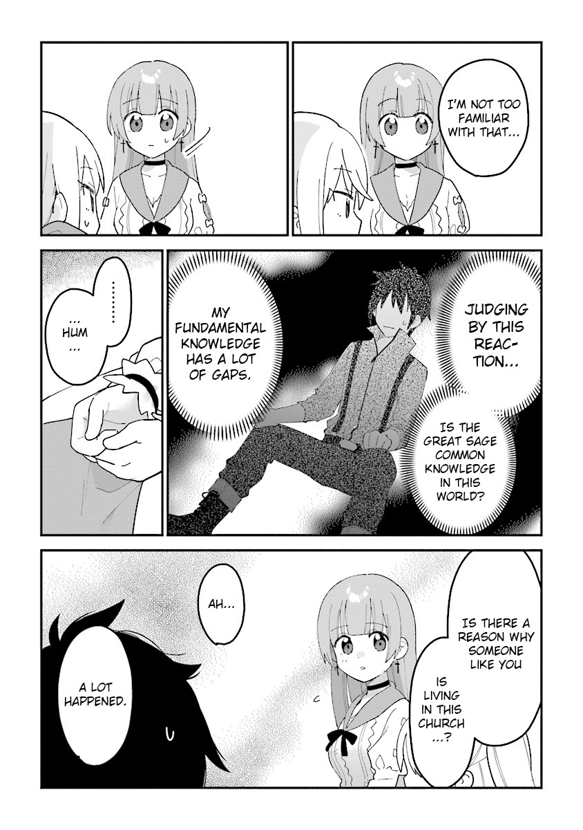 Tensei Kenja wa Musume to Kurasu Chapter 2.2 page 6 - Chapter 2.2: (part three)
