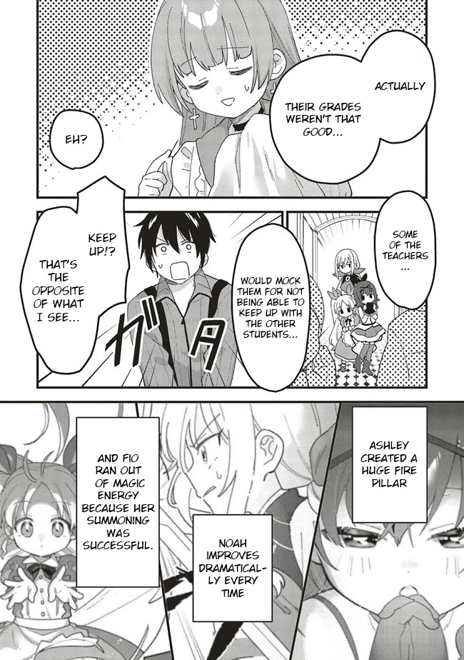 Tensei Kenja wa Musume to Kurasu Chapter 5.1 page 8 - Chapter 5.1: (Part two)