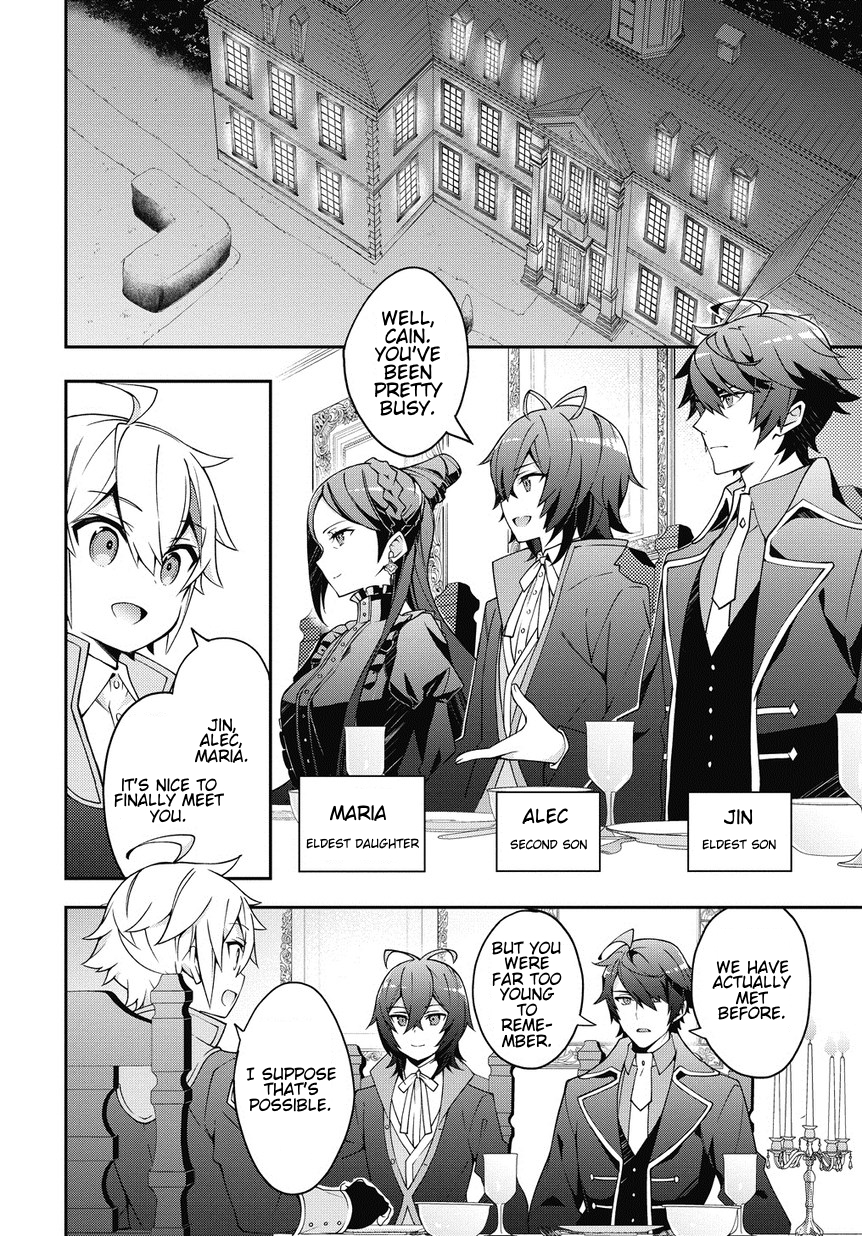 Tensei Kizoku no Isekai Boukenroku ~Jichou wo Shiranai Kamigami no Shito~ Chapter 10 page 4 - Chapter 10