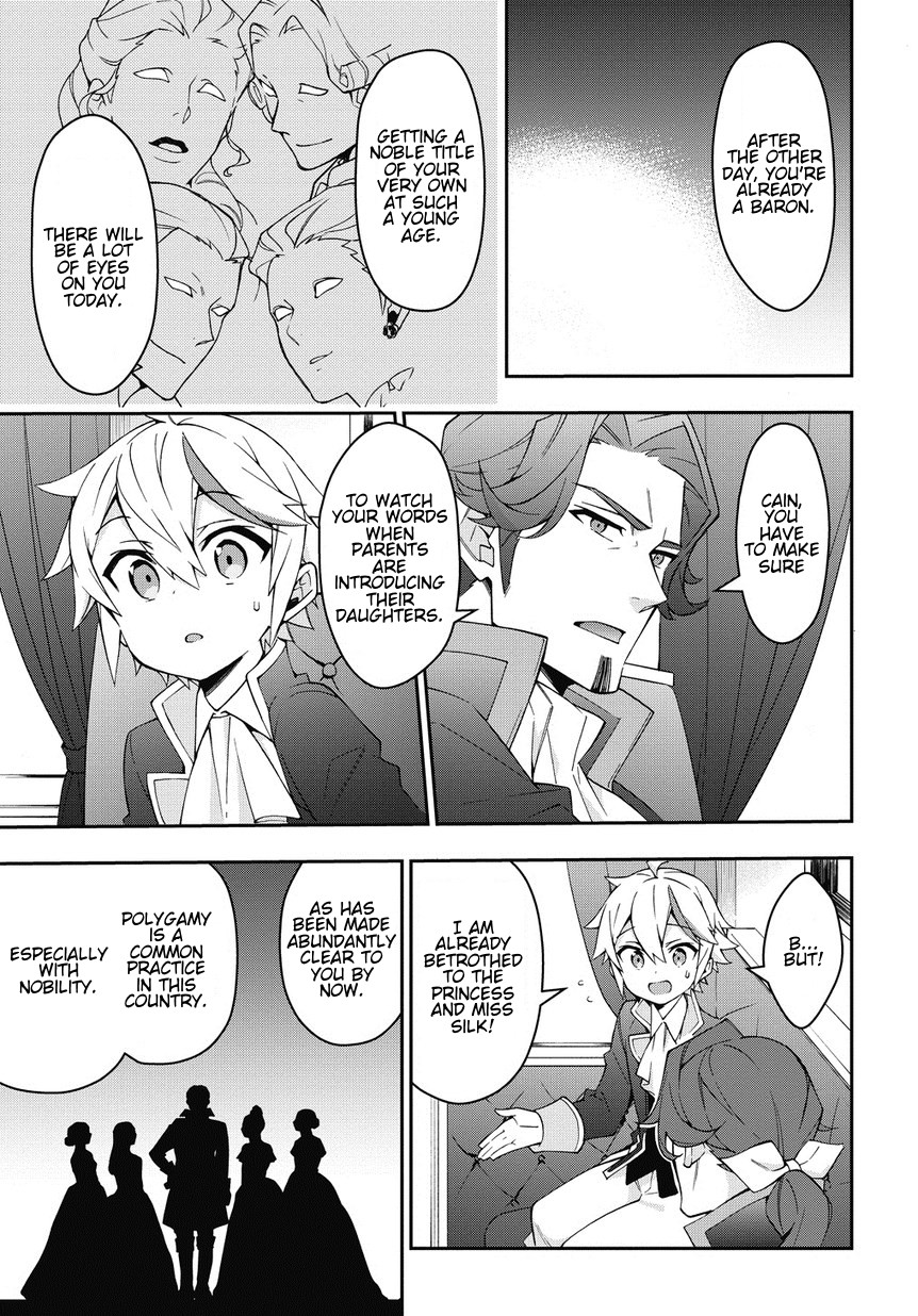 Tensei Kizoku no Isekai Boukenroku ~Jichou wo Shiranai Kamigami no Shito~ Chapter 12 page 3 - Chapter 12
