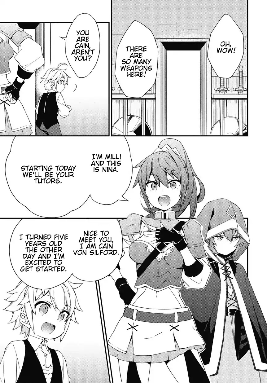 Tensei Kizoku no Isekai Boukenroku ~Jichou wo Shiranai Kamigami no Shito~ Chapter 3 page 3 - Chapter 3
