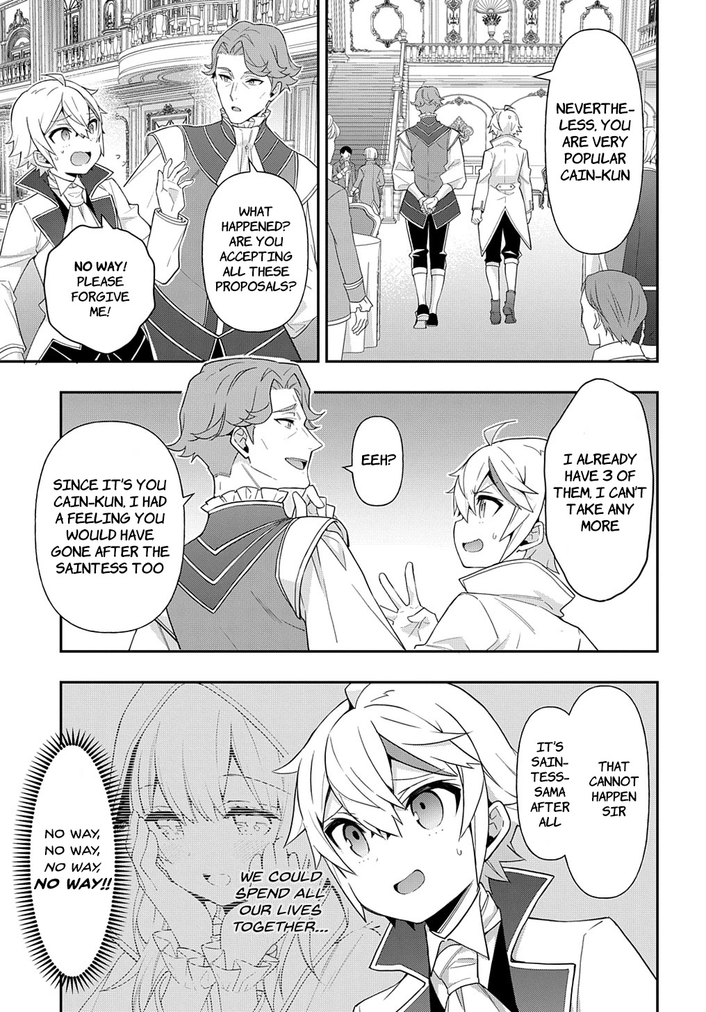 Tensei Kizoku no Isekai Boukenroku ~Jichou wo Shiranai Kamigami no Shito~ Chapter 45 page 27 - Chapter 45