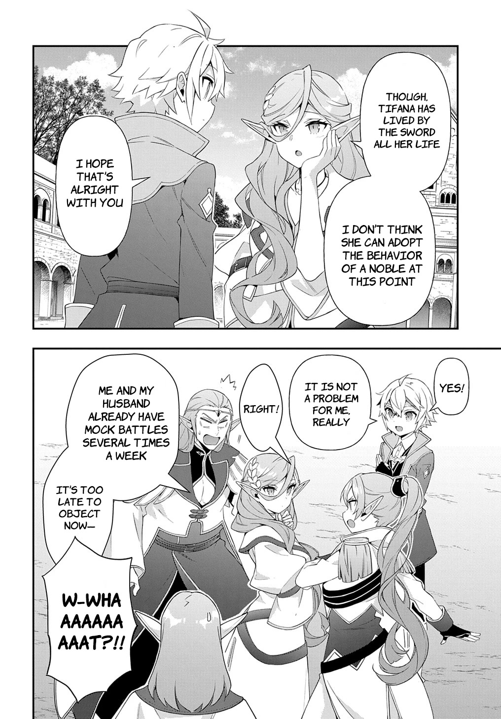 Tensei Kizoku no Isekai Boukenroku ~Jichou wo Shiranai Kamigami no Shito~ Chapter 49 page 8 - Chapter 49