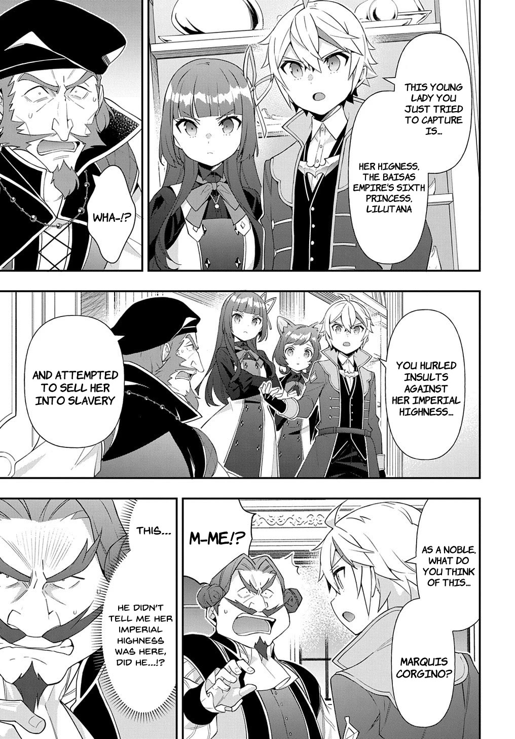 Tensei Kizoku no Isekai Boukenroku ~Jichou wo Shiranai Kamigami no Shito~ Chapter 54 page 7 - Chapter 54