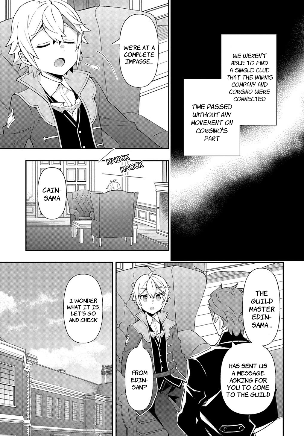 Tensei Kizoku no Isekai Boukenroku ~Jichou wo Shiranai Kamigami no Shito~ Chapter 55 page 1 - Chapter 55