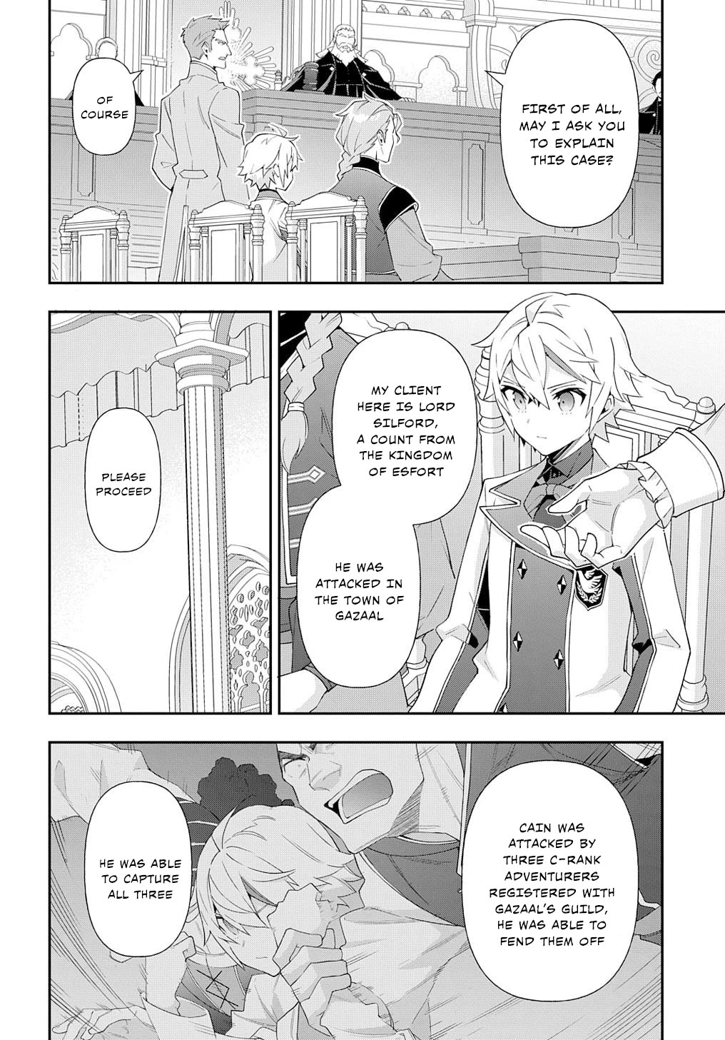 Tensei Kizoku no Isekai Boukenroku ~Jichou wo Shiranai Kamigami no Shito~ Chapter 63 page 12 - Chapter 63