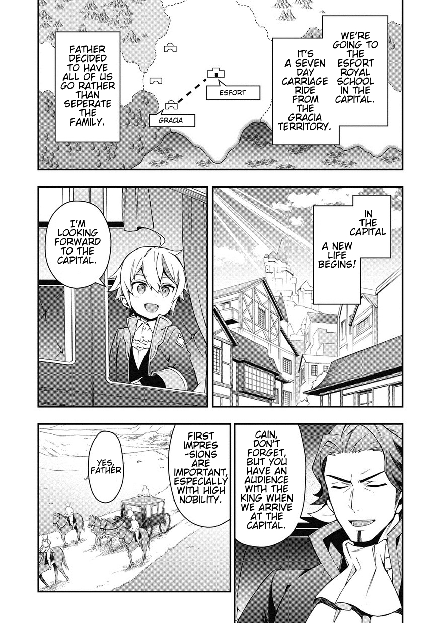 Tensei Kizoku no Isekai Boukenroku ~Jichou wo Shiranai Kamigami no Shito~ Chapter 7 page 3 - Chapter 7