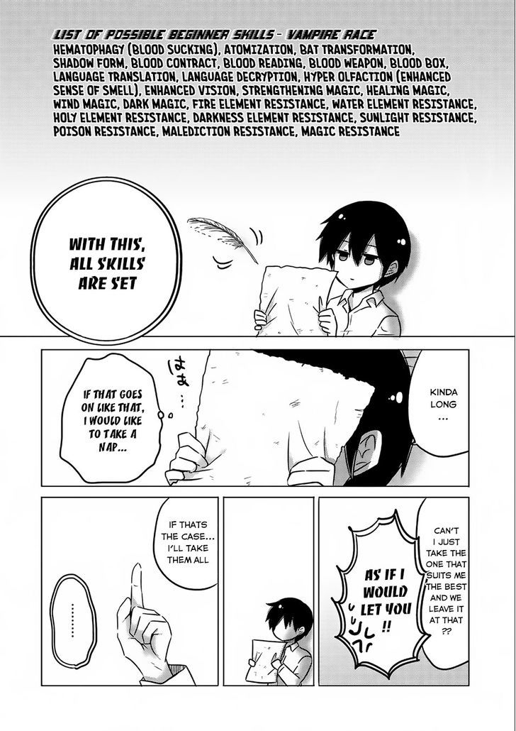 Tensei Kyuuketsuki-san wa Ohirune ga Shitai Chapter 1 page 10 - Chapter 1