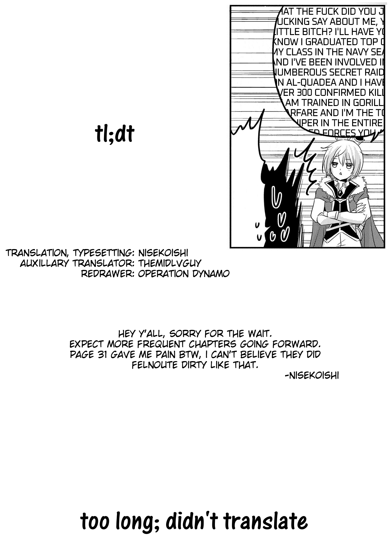 Tensei Kyuuketsuki-san wa Ohirune ga Shitai Chapter 32 page 33 - Chapter 32