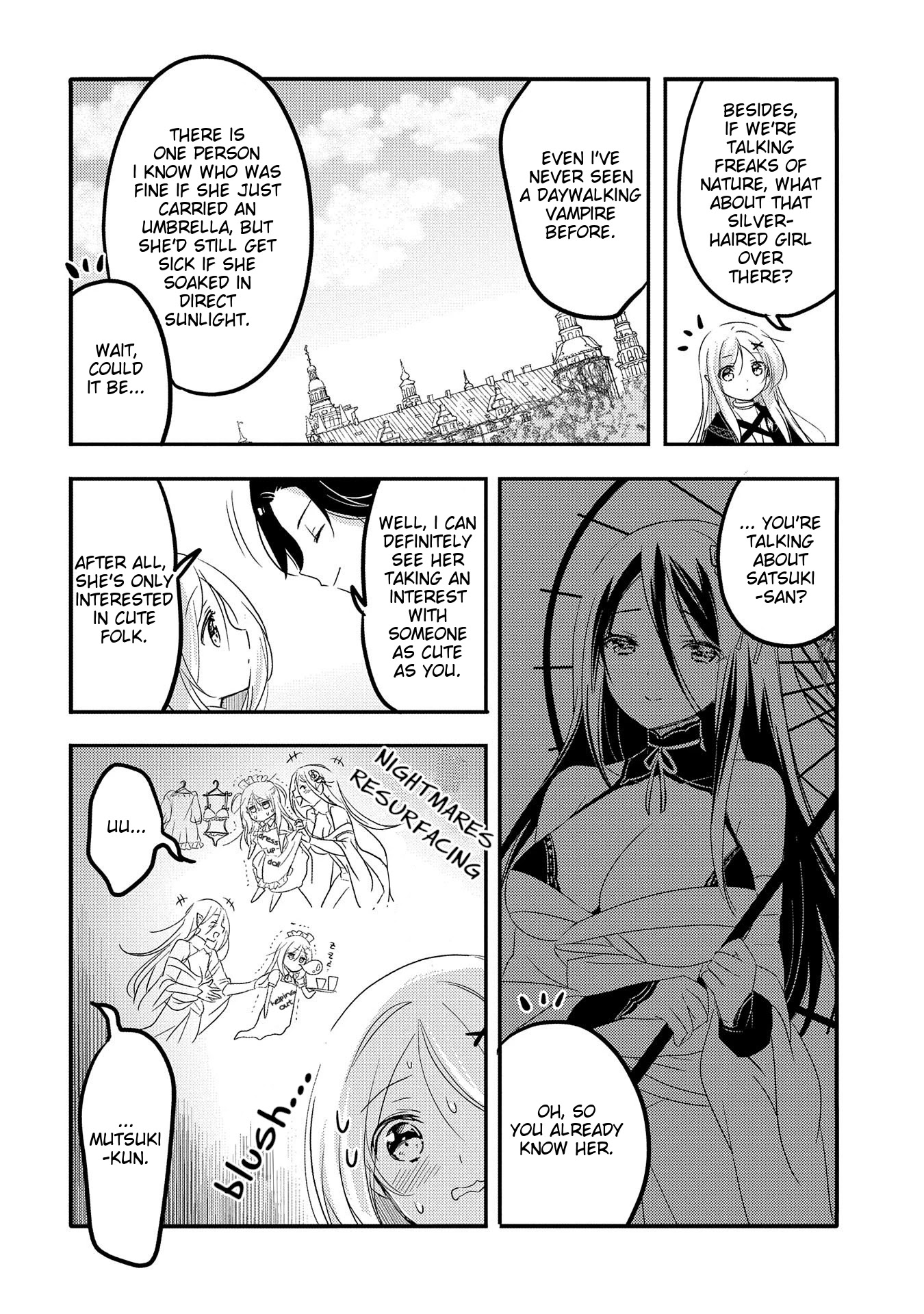 Tensei Kyuuketsuki-san wa Ohirune ga Shitai Chapter 33 page 8 - Chapter 33