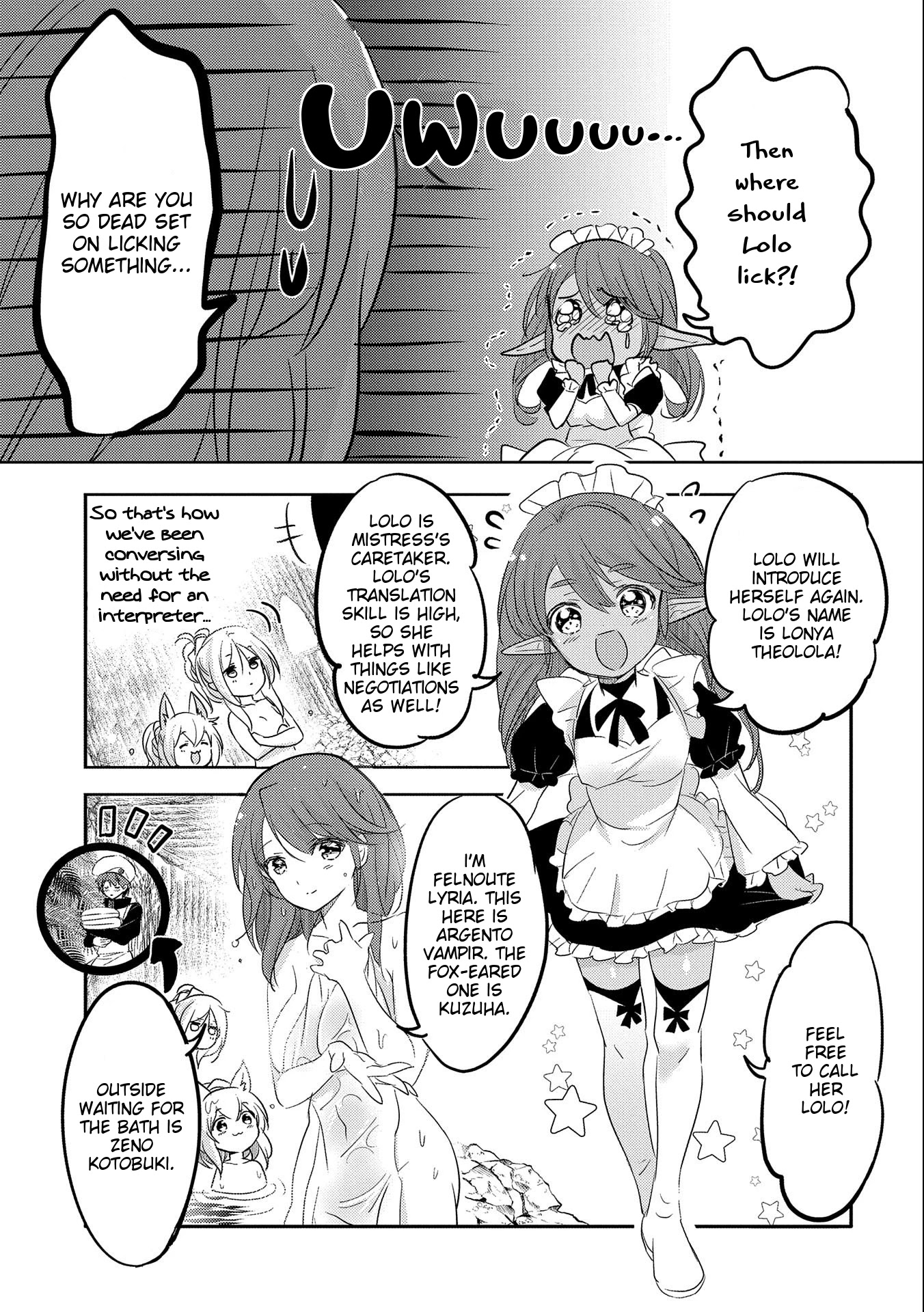 Tensei Kyuuketsuki-san wa Ohirune ga Shitai Chapter 34 page 3 - Chapter 34