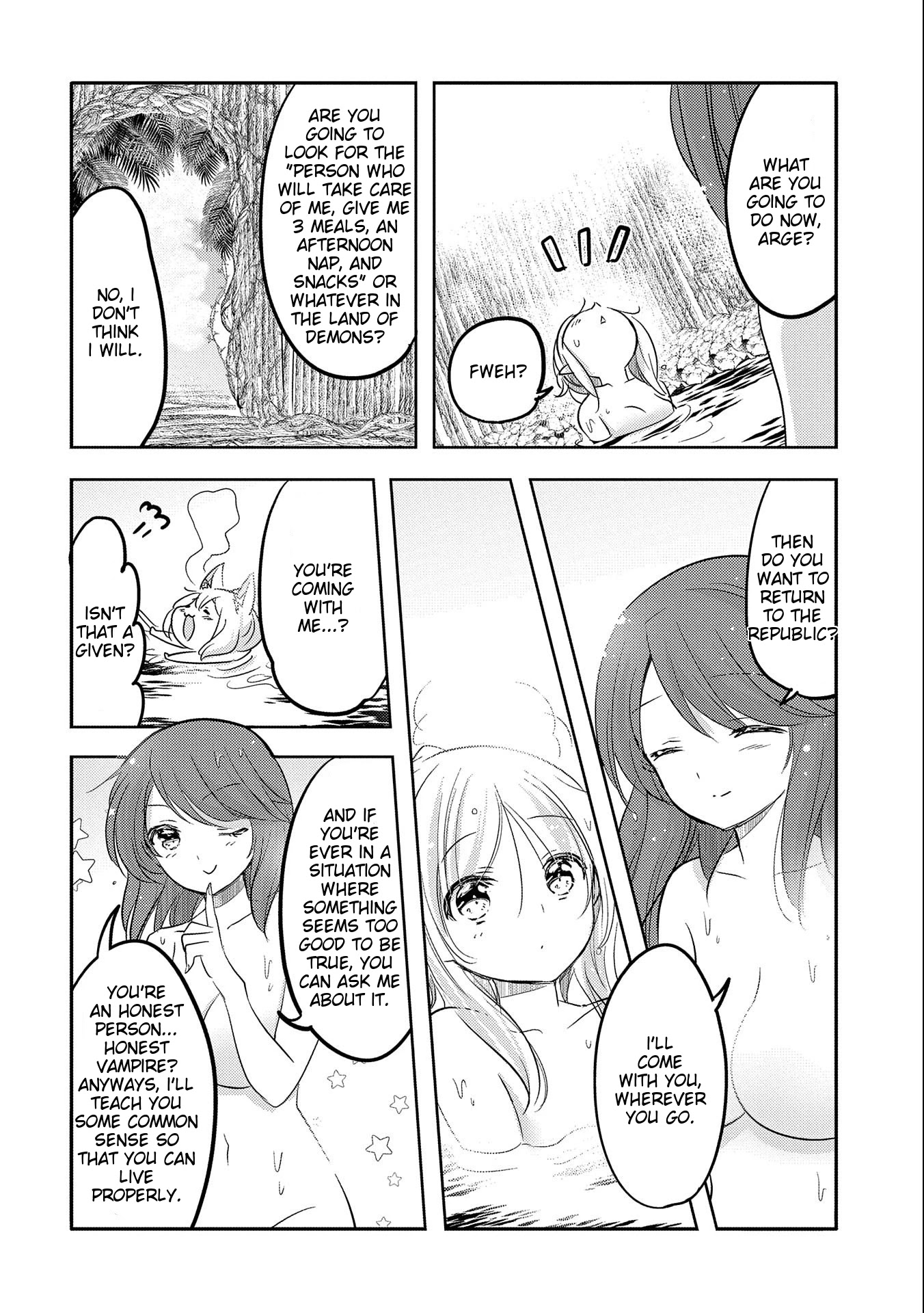 Tensei Kyuuketsuki-san wa Ohirune ga Shitai Chapter 34 page 6 - Chapter 34