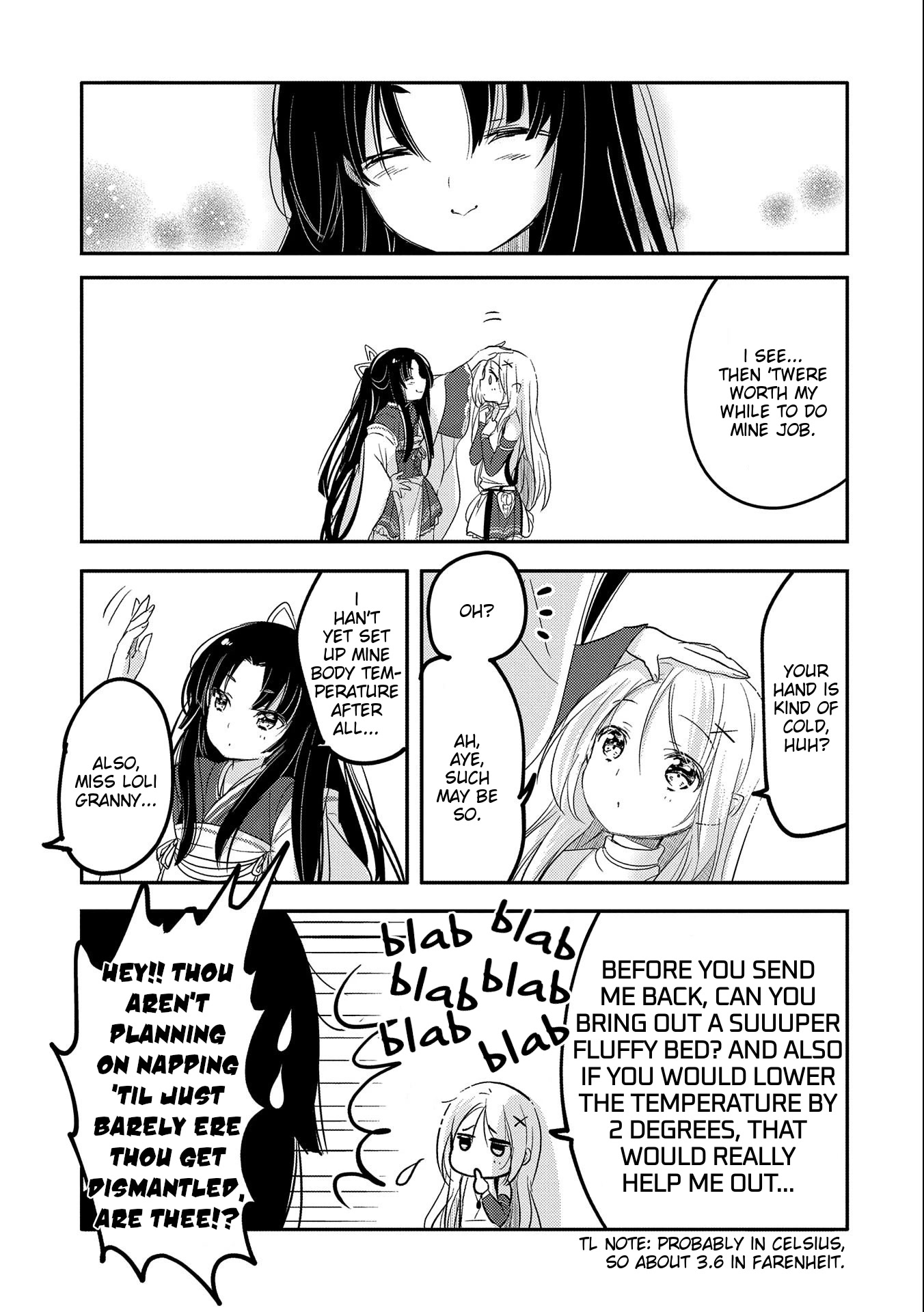Tensei Kyuuketsuki-san wa Ohirune ga Shitai Chapter 36 page 21 - Chapter 36