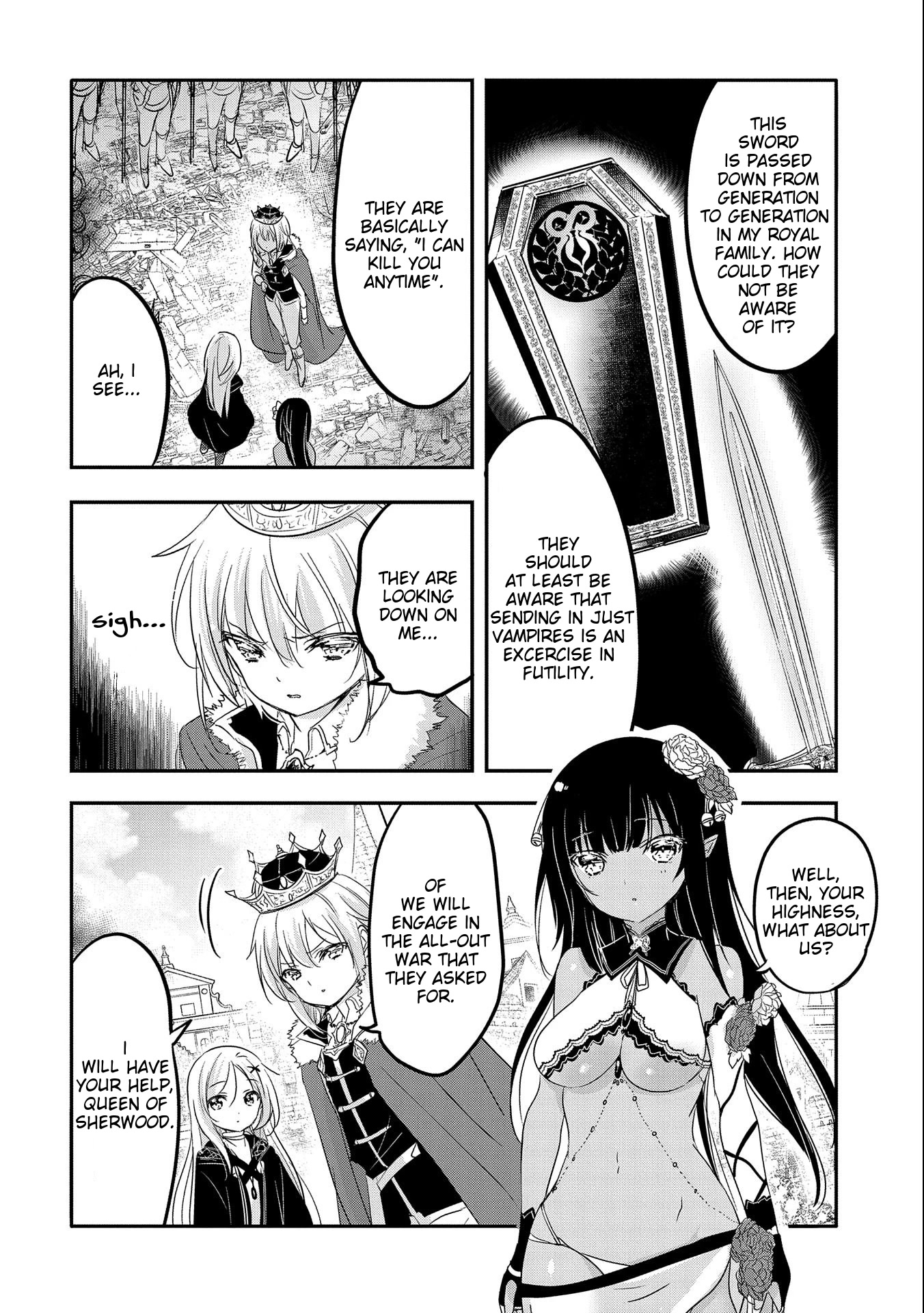 Tensei Kyuuketsuki-san wa Ohirune ga Shitai Chapter 39 page 2 - Chapter 39