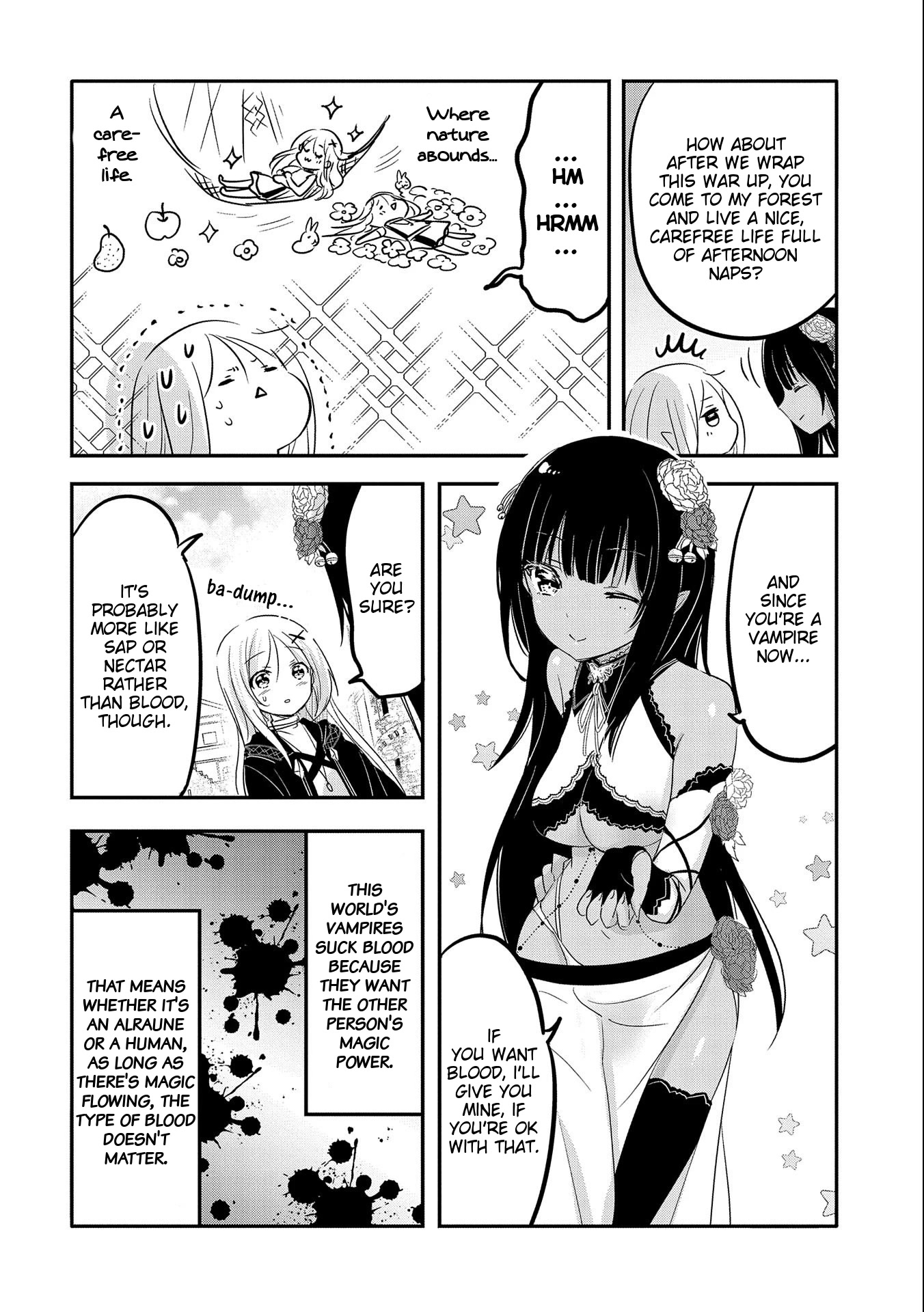 Tensei Kyuuketsuki-san wa Ohirune ga Shitai Chapter 39 page 6 - Chapter 39