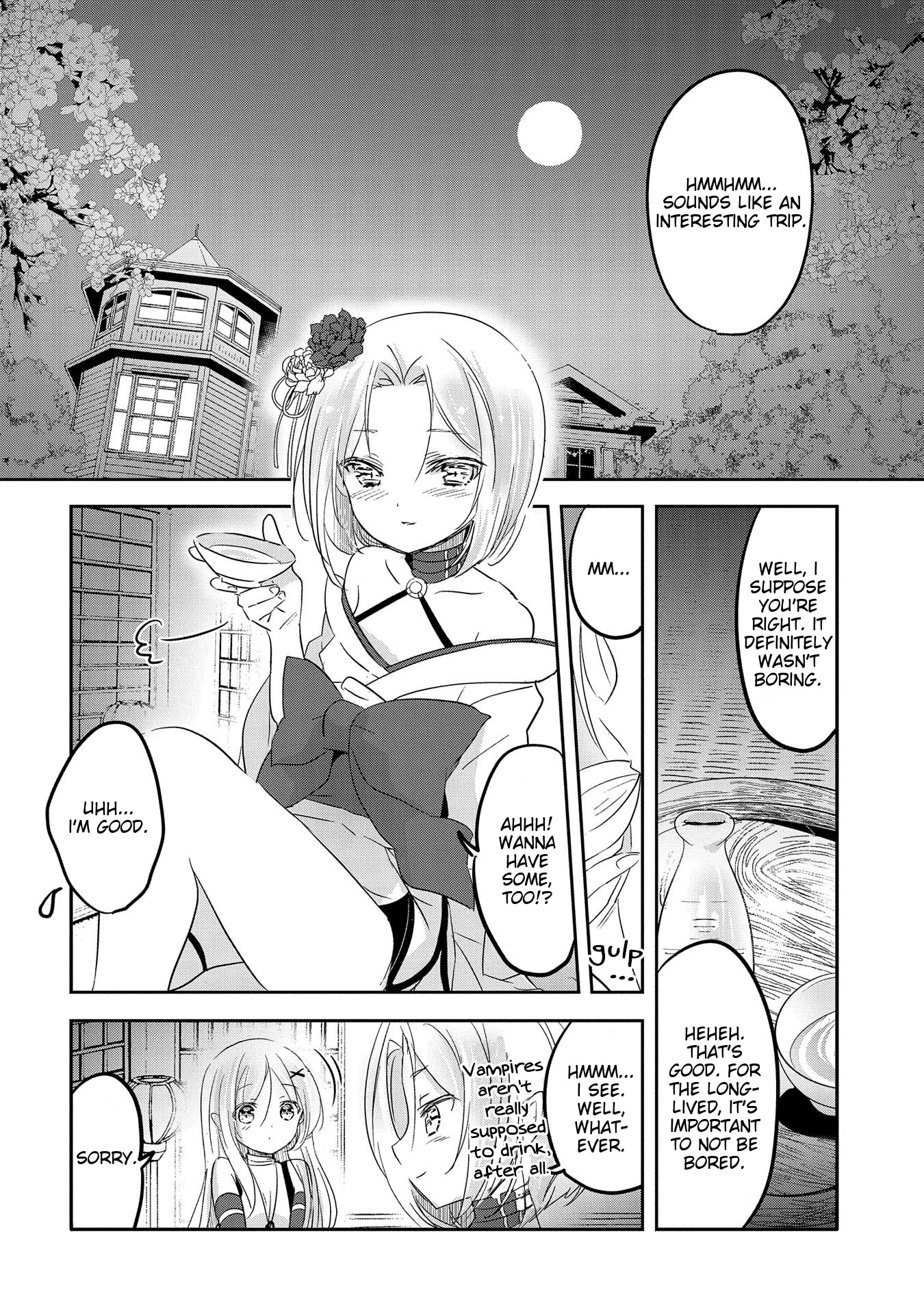 Tensei Kyuuketsuki-san wa Ohirune ga Shitai Chapter 40 page 16 - Chapter 40