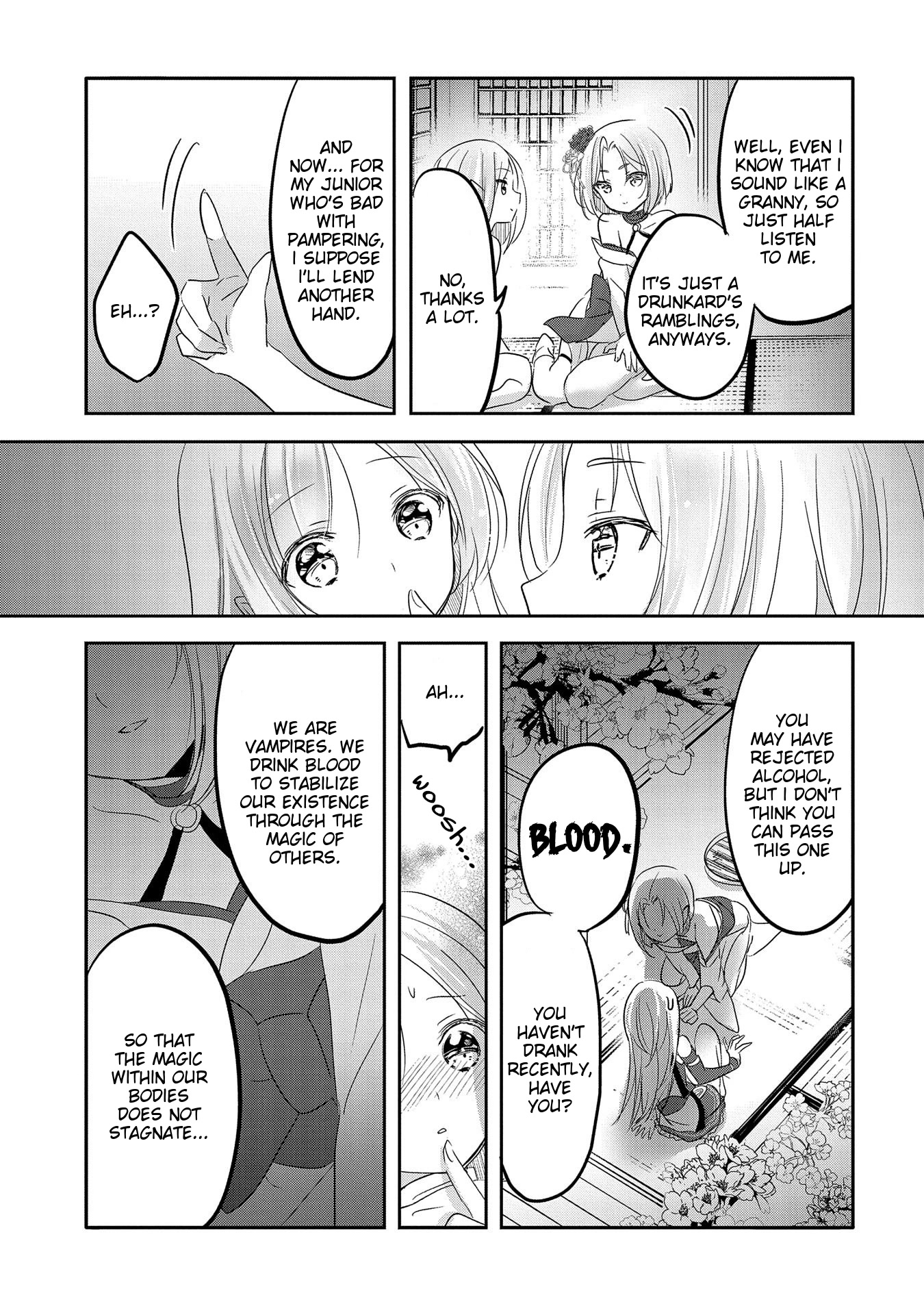 Tensei Kyuuketsuki-san wa Ohirune ga Shitai Chapter 40 page 21 - Chapter 40
