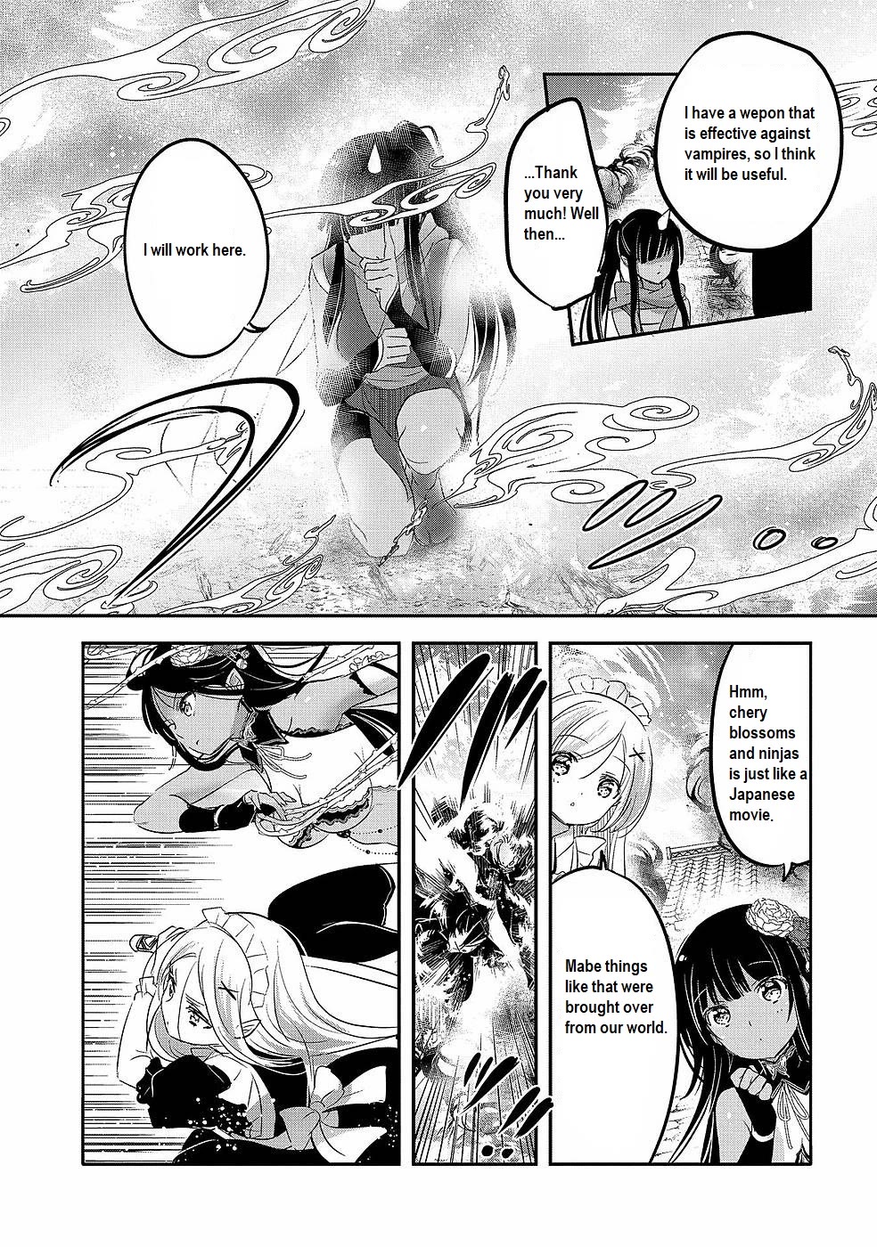 Tensei Kyuuketsuki-san wa Ohirune ga Shitai Chapter 42 page 31 - Chapter 42