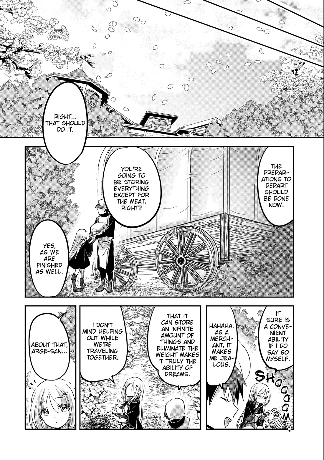 Tensei Kyuuketsuki-san wa Ohirune ga Shitai Chapter 46 page 12 - Chapter 46