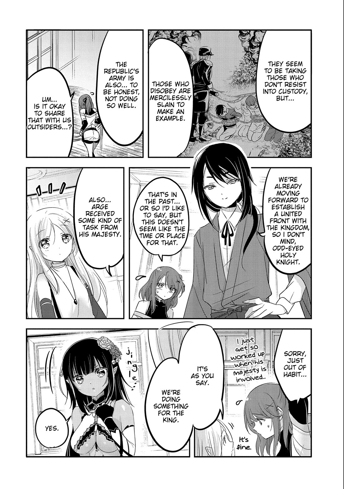 Tensei Kyuuketsuki-san wa Ohirune ga Shitai Chapter 46 page 6 - Chapter 46