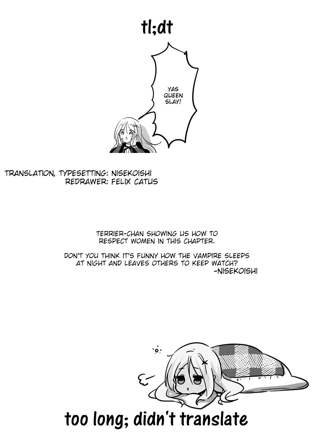Tensei Kyuuketsuki-san wa Ohirune ga Shitai Chapter 47 page 33 - Chapter 47