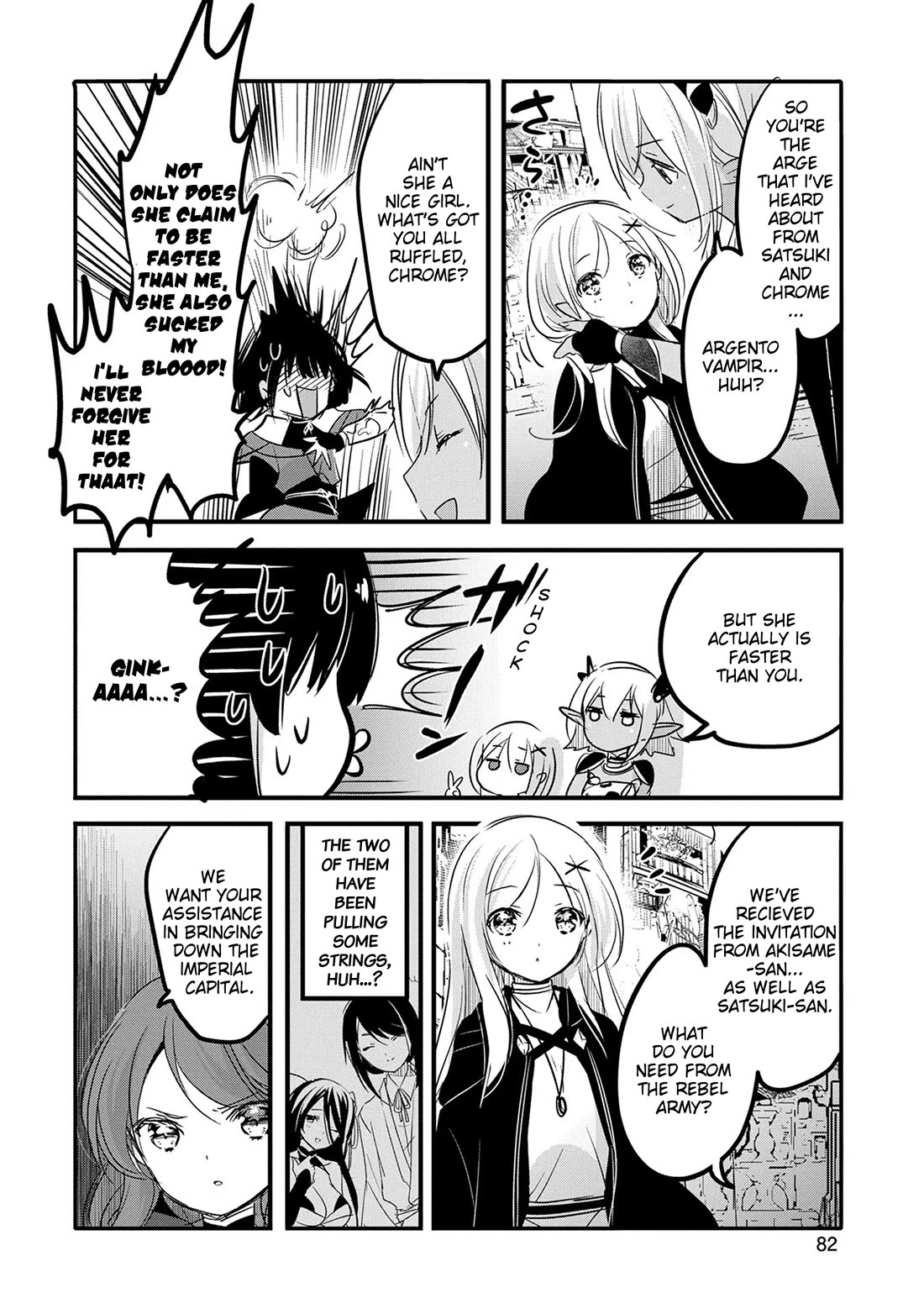 Tensei Kyuuketsuki-san wa Ohirune ga Shitai Chapter 48 page 10 - Chapter 48