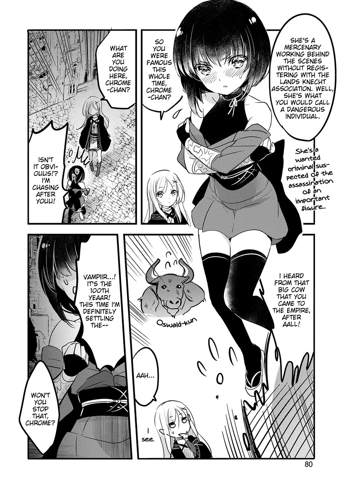 Tensei Kyuuketsuki-san wa Ohirune ga Shitai Chapter 48 page 8 - Chapter 48