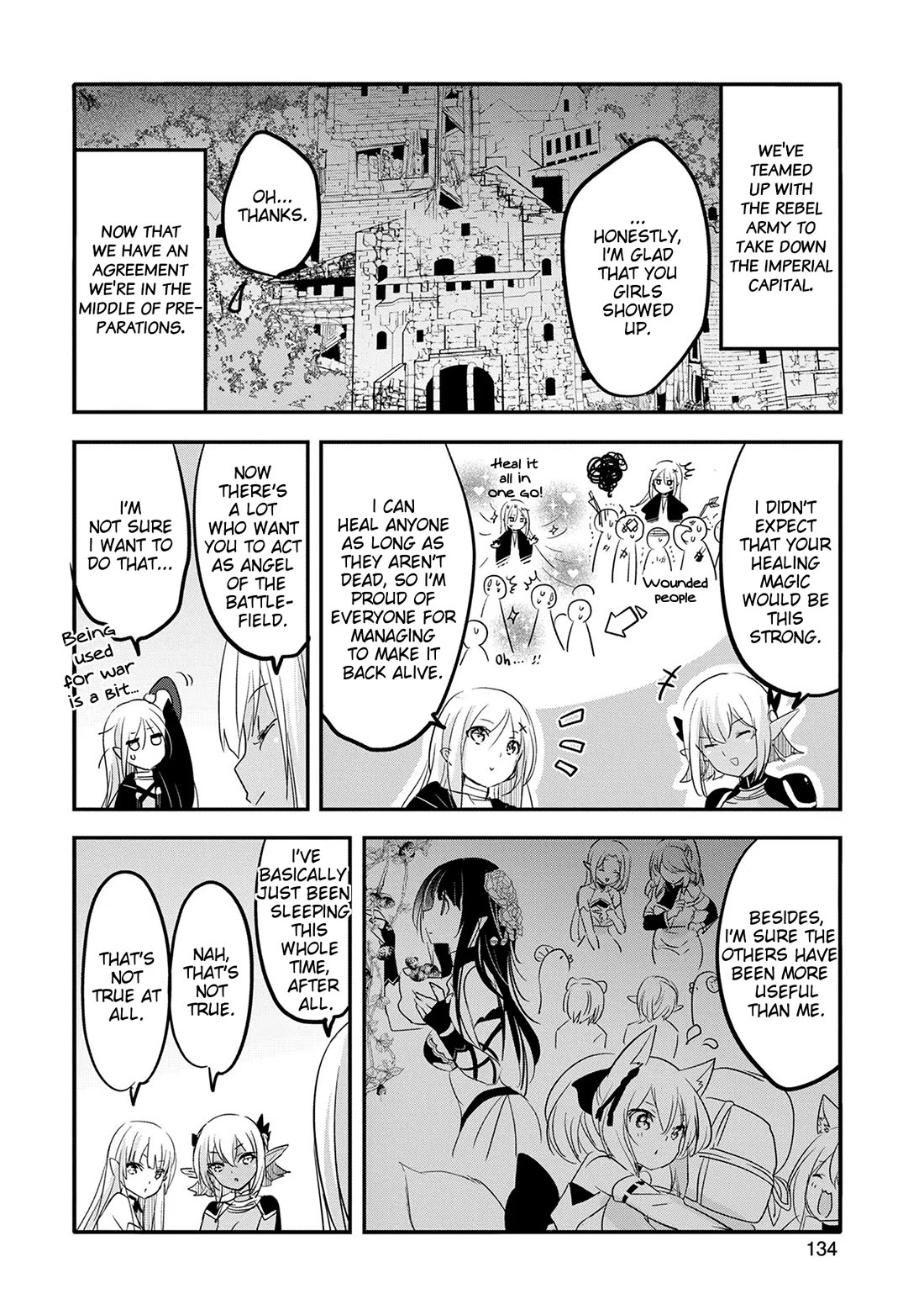 Tensei Kyuuketsuki-san wa Ohirune ga Shitai Chapter 49 page 28 - Chapter 49