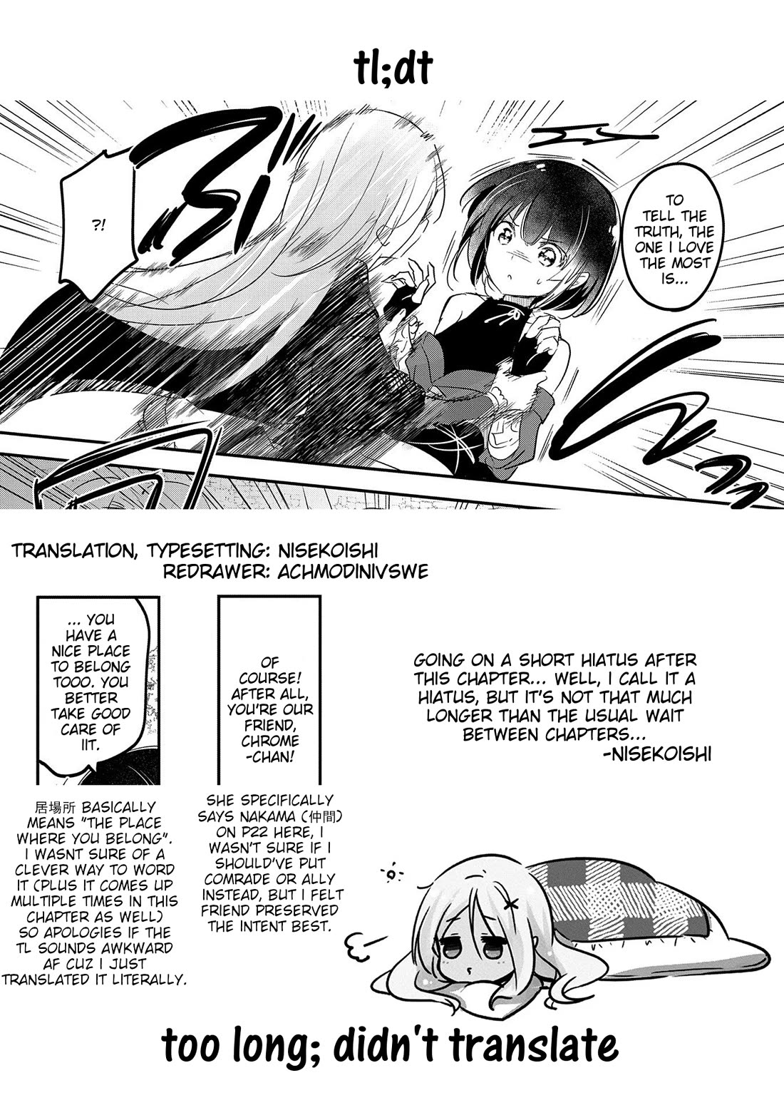 Tensei Kyuuketsuki-san wa Ohirune ga Shitai Chapter 52 page 33 - Chapter 52